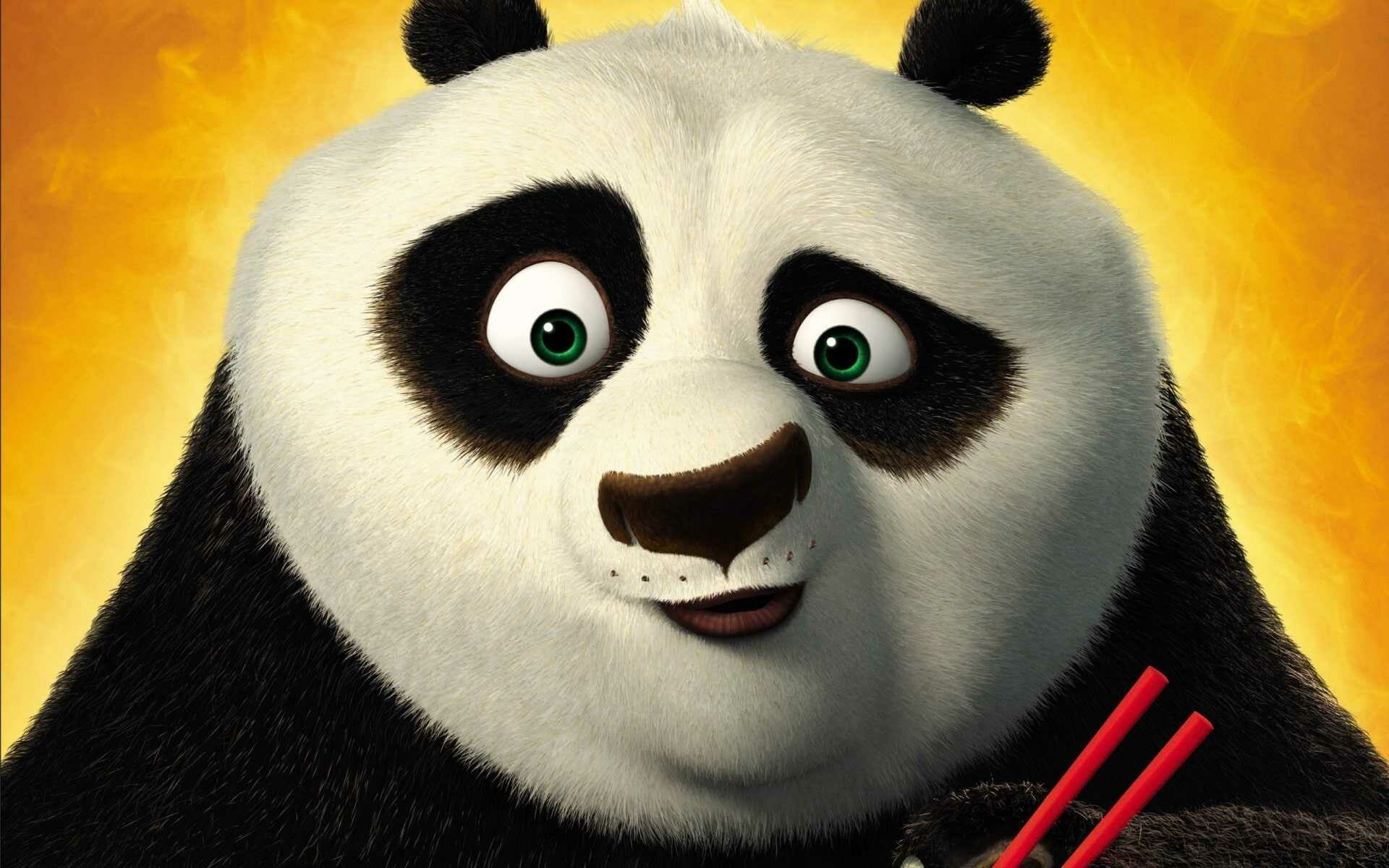 Panda: Bearlike mammal, Master Ping Xiao Po. 1920x1200 HD Wallpaper.