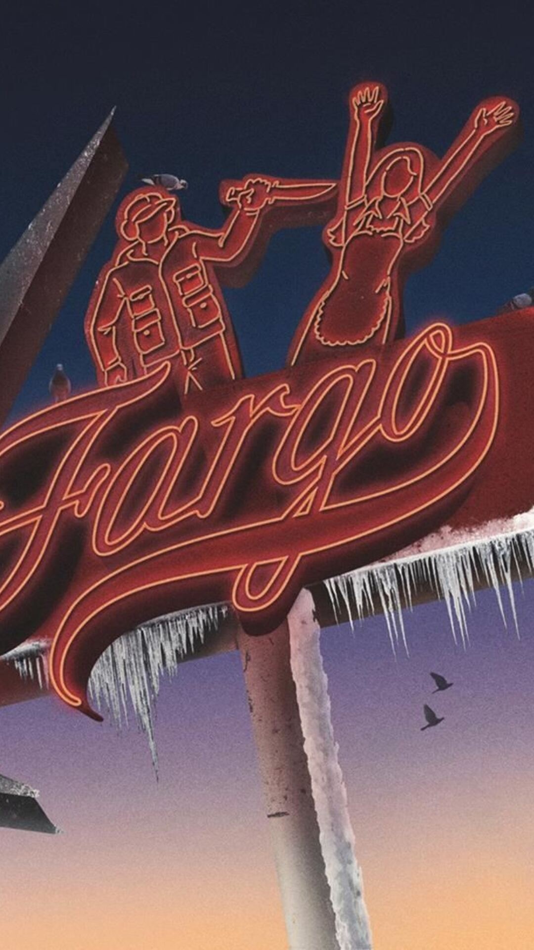 Fargo TV show, Psychological suspense, Gritty realism, Distinctive cinematography, 1080x1920 Full HD Phone