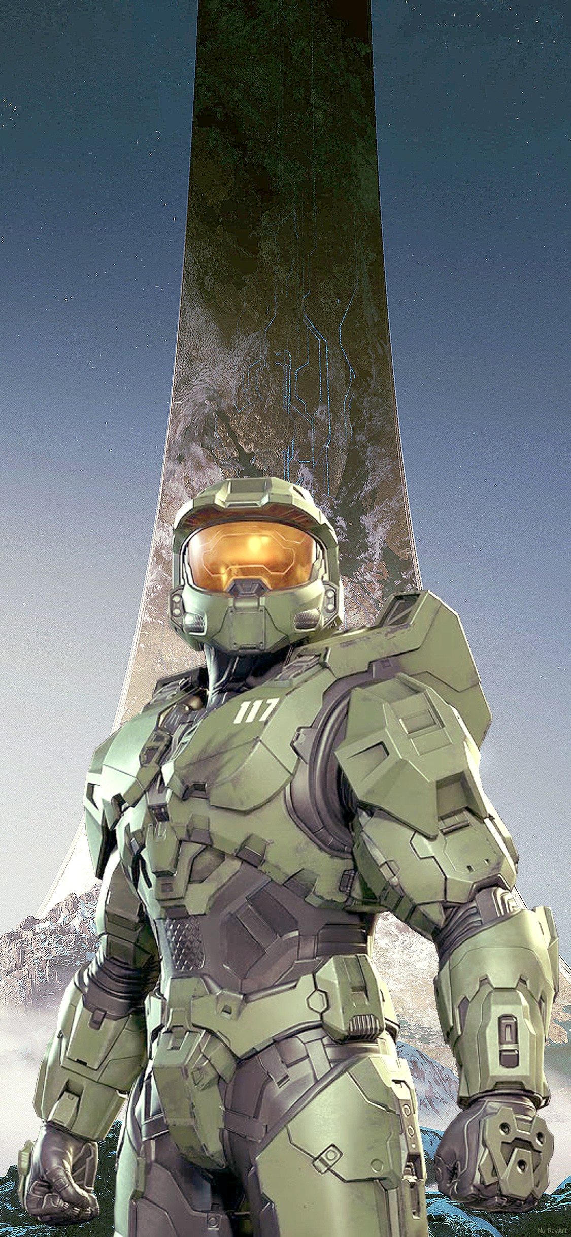 Halo (TV Series): Infinite, The sixth mainline entry in the series. 1130x2440 HD Background.