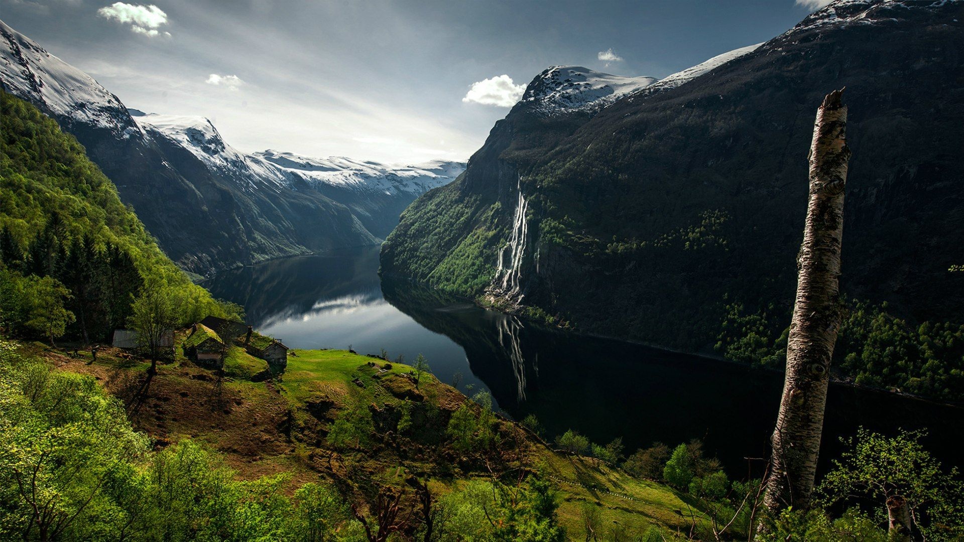 Fjords of Norway, Captivating landscapes, Picture-perfect scenery, Nature's splendor, 1920x1080 Full HD Desktop