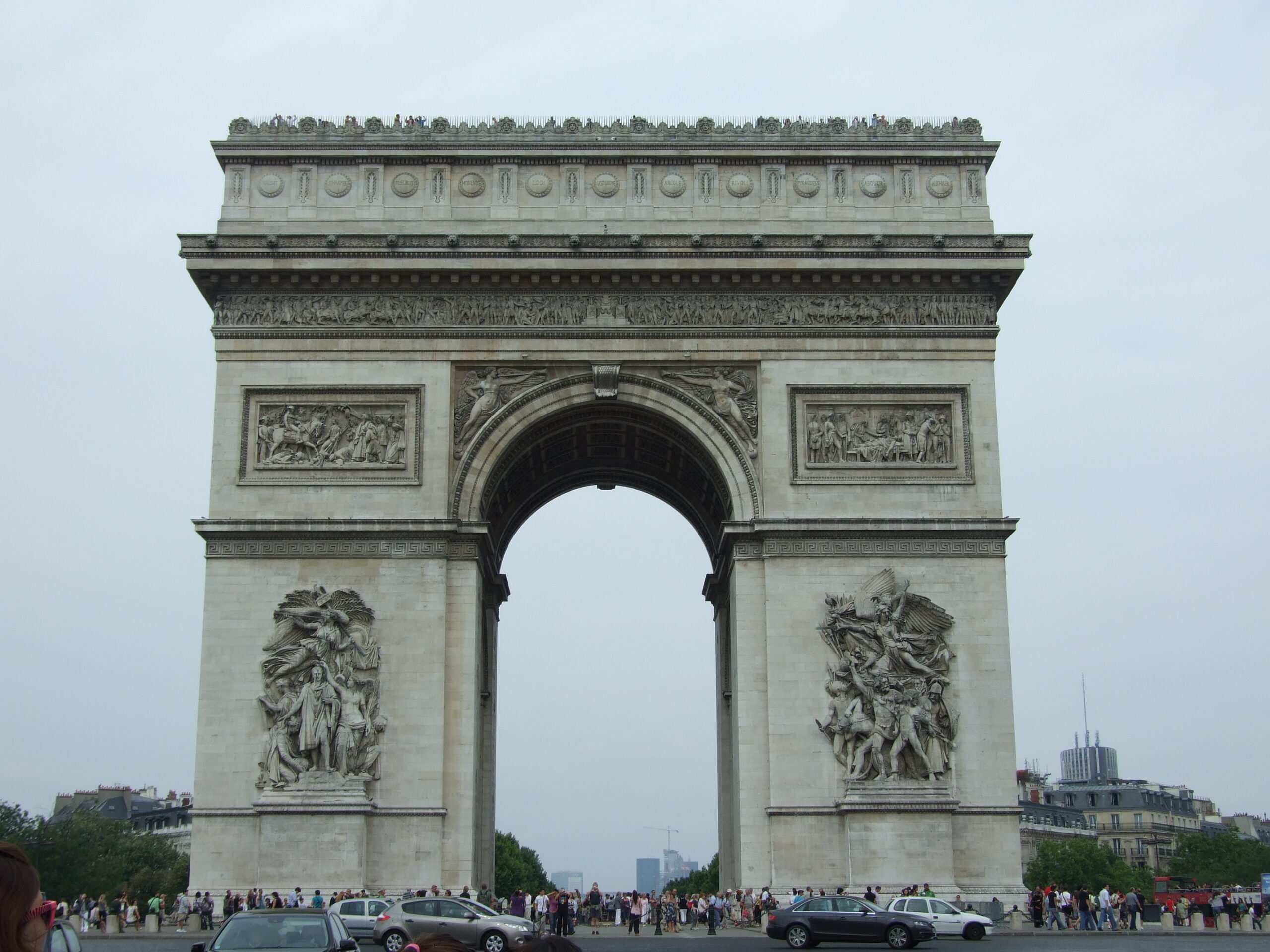 Arc de Triomphe, Paris travel guide, Must-see attraction, Historical monument, 2560x1920 HD Desktop