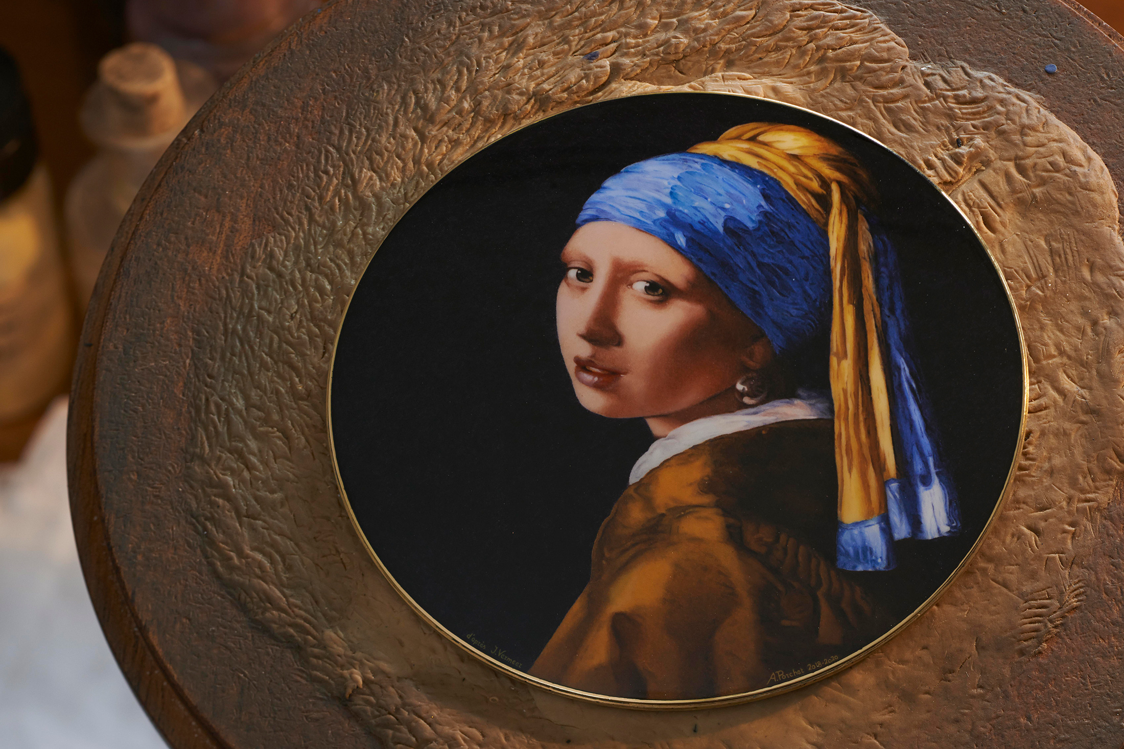 Les Cabinotiers, Westminster sonnerie tribute, Johannes Vermeer, Pocket watch, 2200x1470 HD Desktop