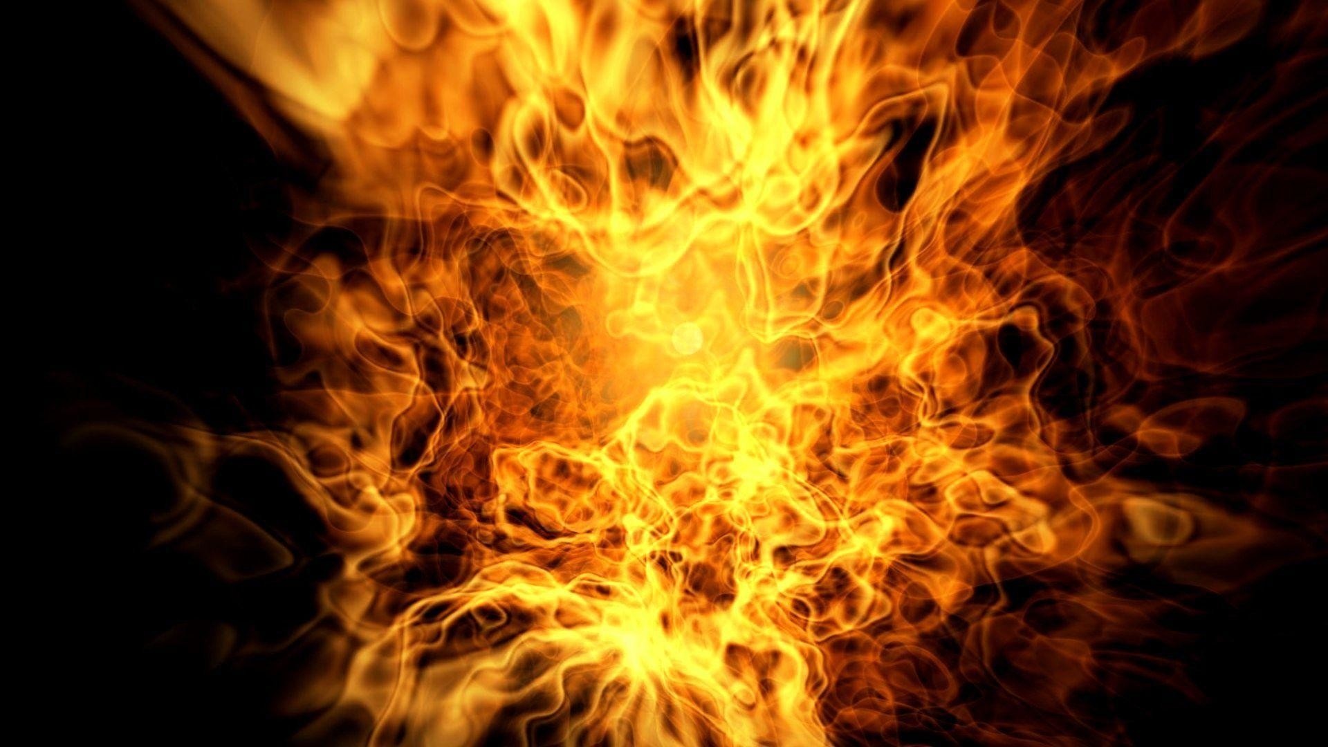 HD fire wallpaper, Fiery glow, Dynamic flames, Vibrant colors, Burning heat, 1920x1080 Full HD Desktop