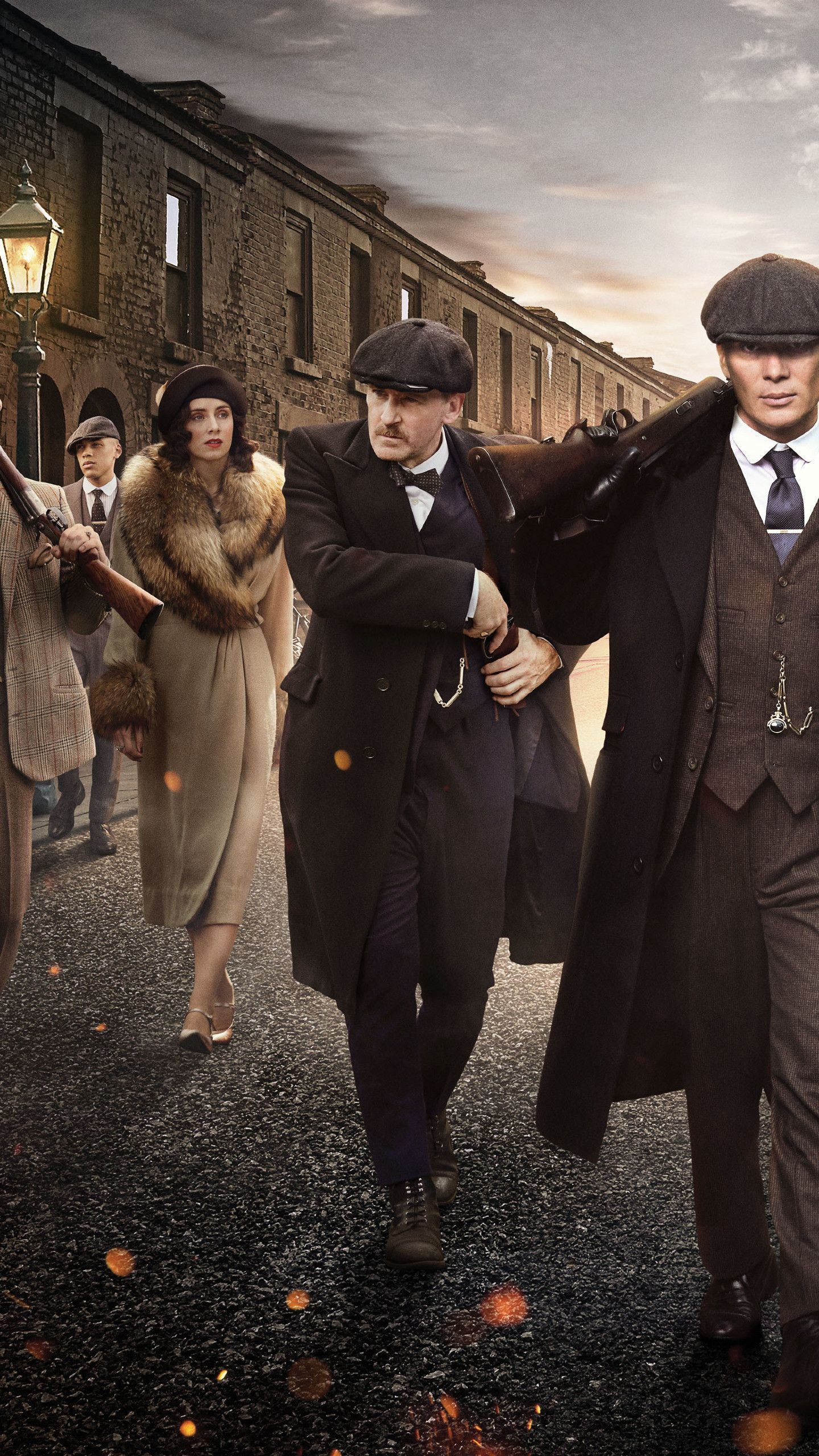 Shelby Family, Download Peaky Blinders wallpaper, Netflix series, Crime drama, 1440x2560 HD Phone