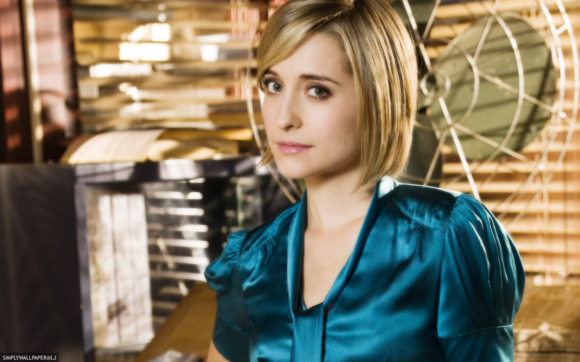 Smallville (TV Series): Allison Mack, Chloe, An original character created by Alfred Gough and Miles Millar. 1920x1200 HD Wallpaper.