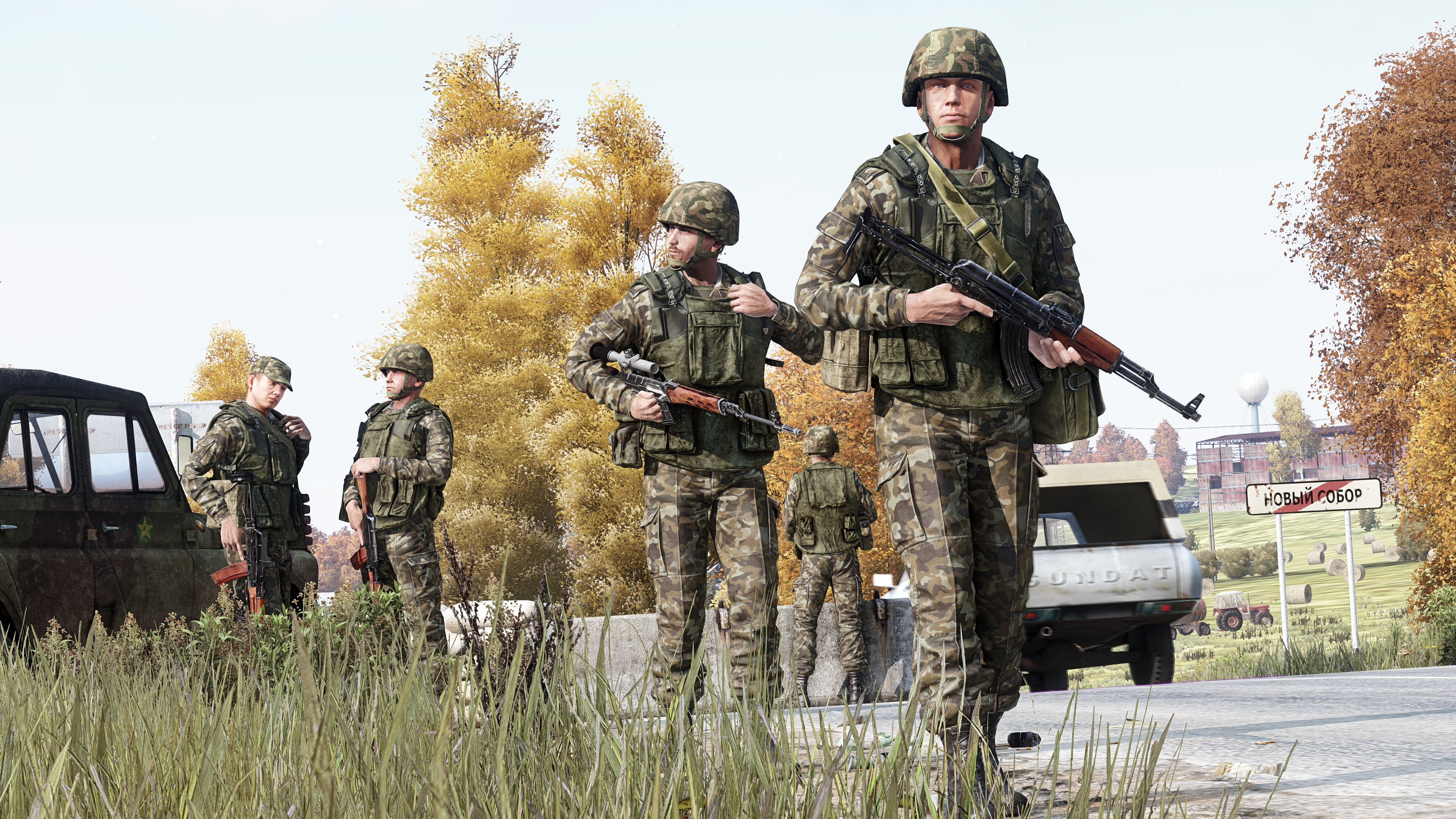 Arma, Reforger, Chernarussian Defence Force, CDF, 3840x2160 4K Desktop