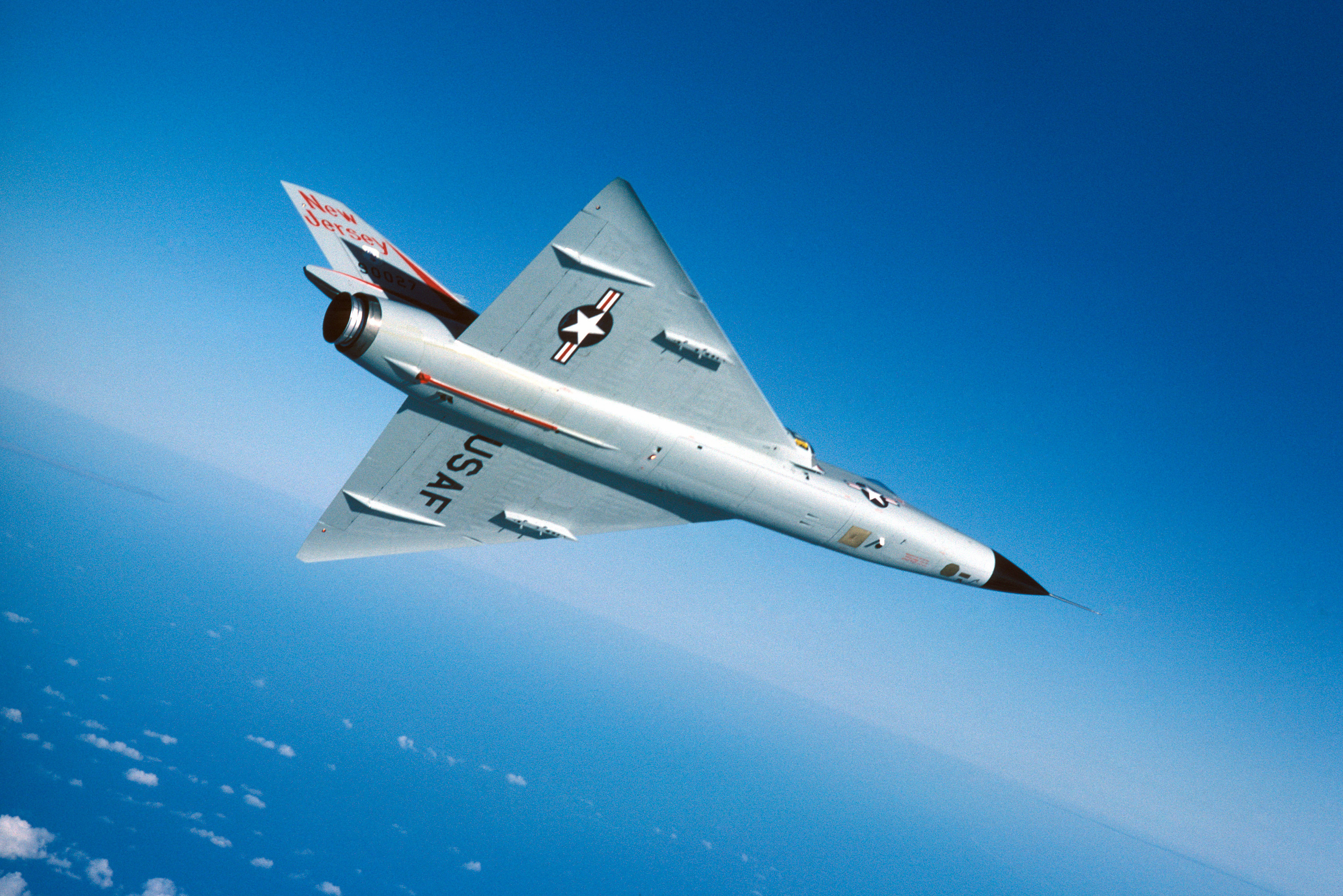 Convair Delta Dart, Supersonic fighter, Airborne excellence, Aerospace legend, 3000x2010 HD Desktop
