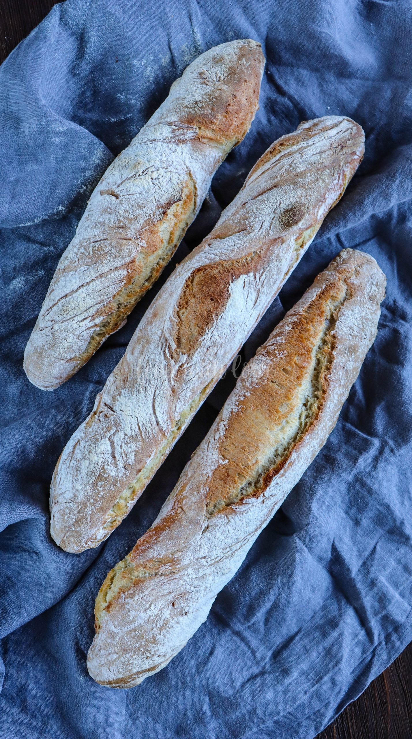 Baguette: One of the preeminent symbols of French cuisine. 1430x2560 HD Wallpaper.
