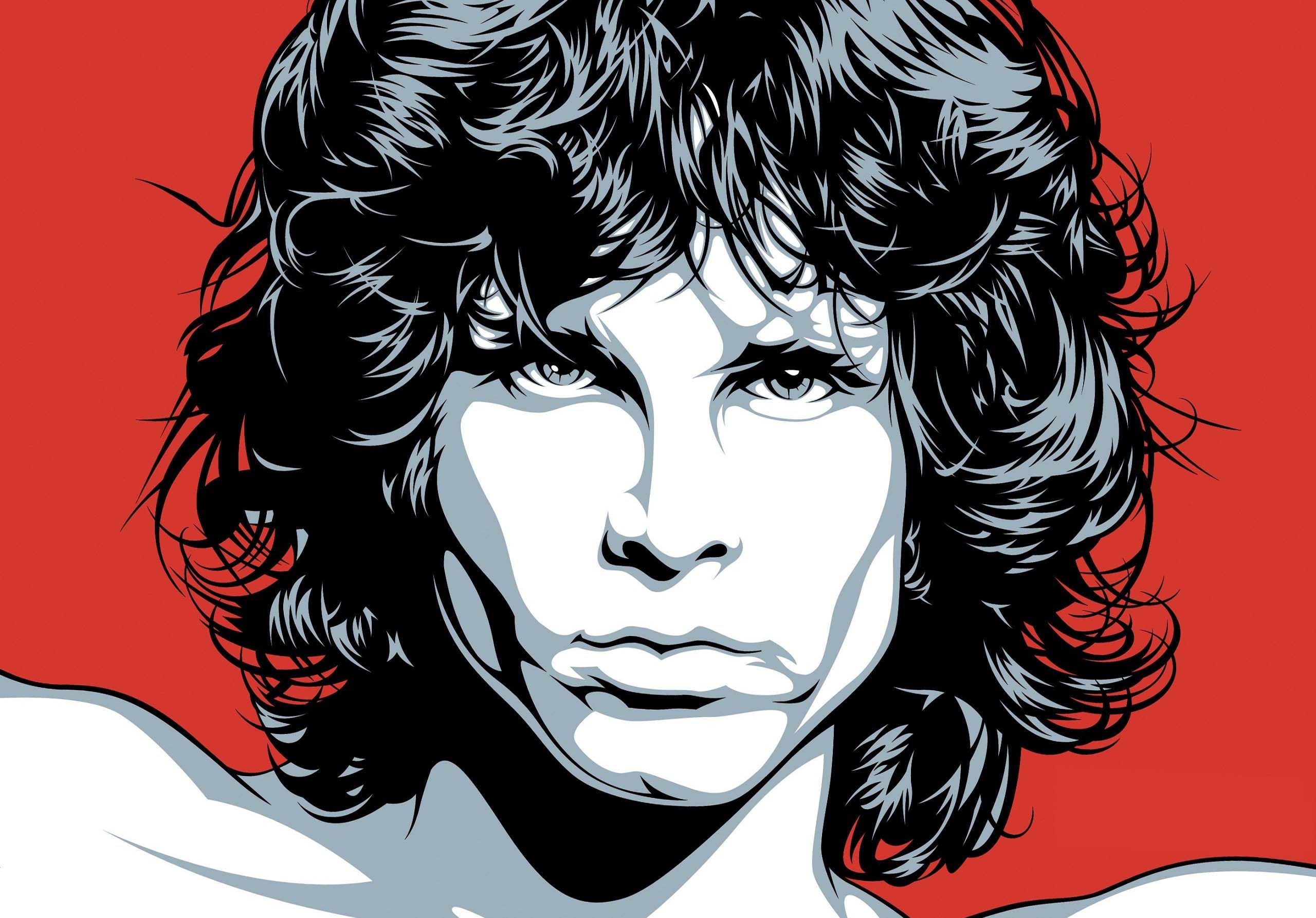 Jim Morrison, Desktop wallpapers, Celeb artist, High-quality images, 2560x1790 HD Desktop