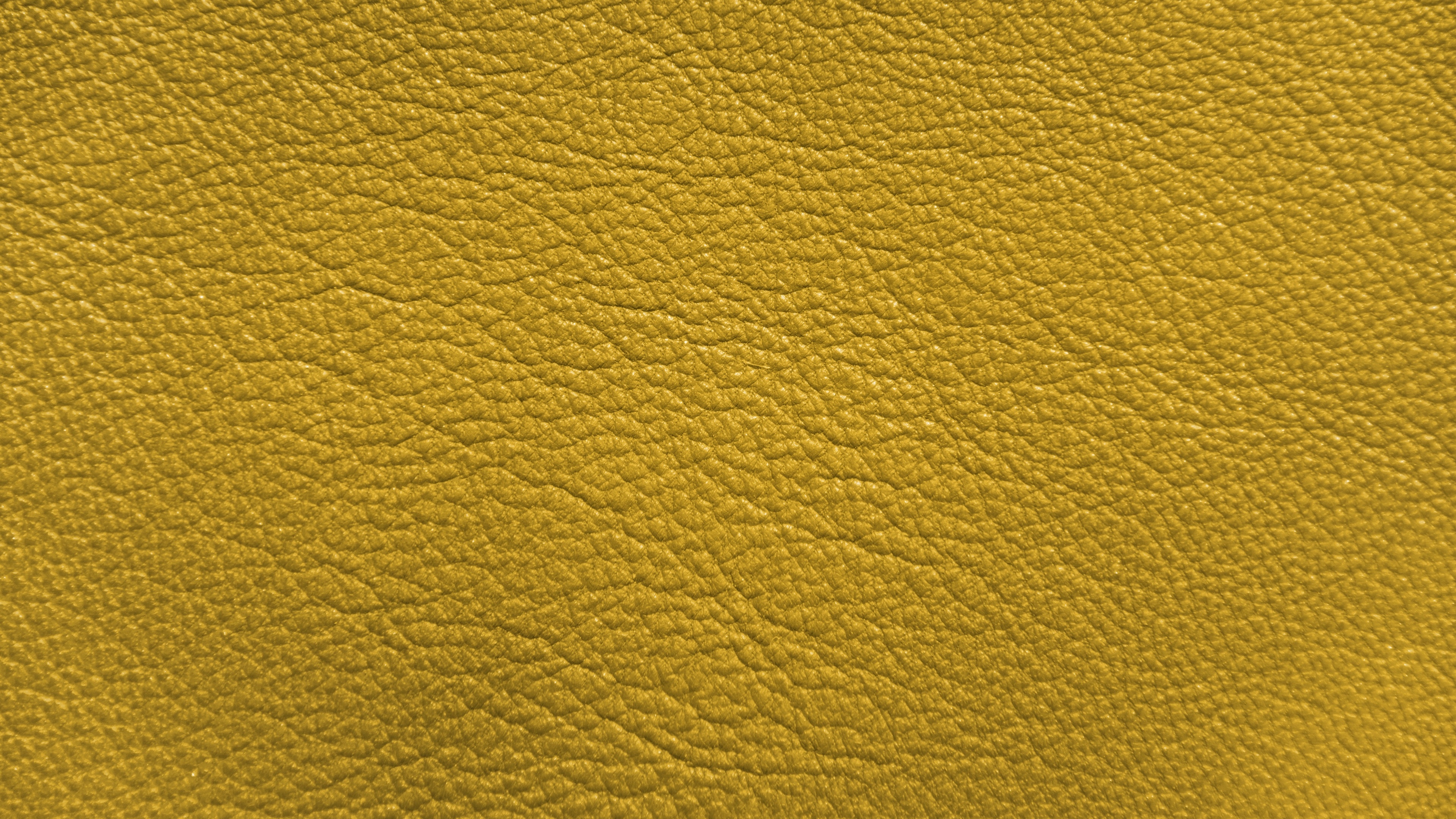 Yellow leather 5k, Vibrant color, Luxurious texture, Modern style, 3840x2160 4K Desktop
