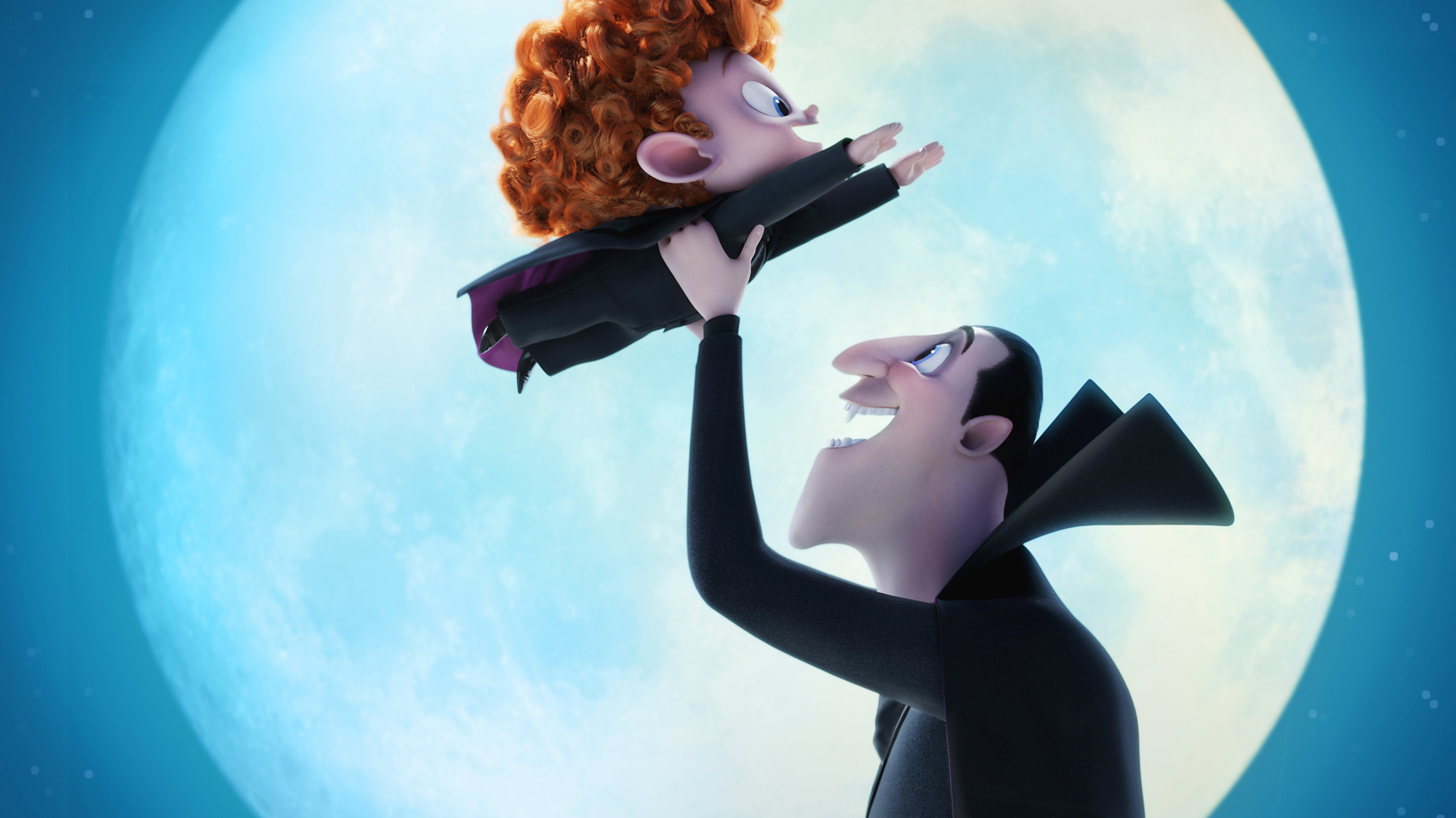 Hotel Transylvania, Grandson's arrival, Dracula's yearning, New York Times review, 3000x1690 HD Desktop