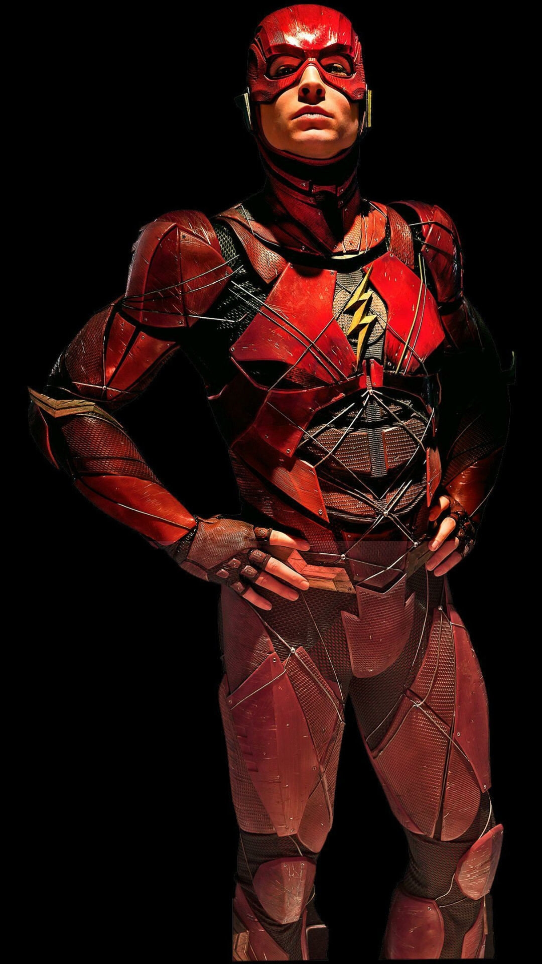 The Flash (2022): Barry Allen, The fastest man alive, Super-speed powers. 1080x1920 Full HD Background.