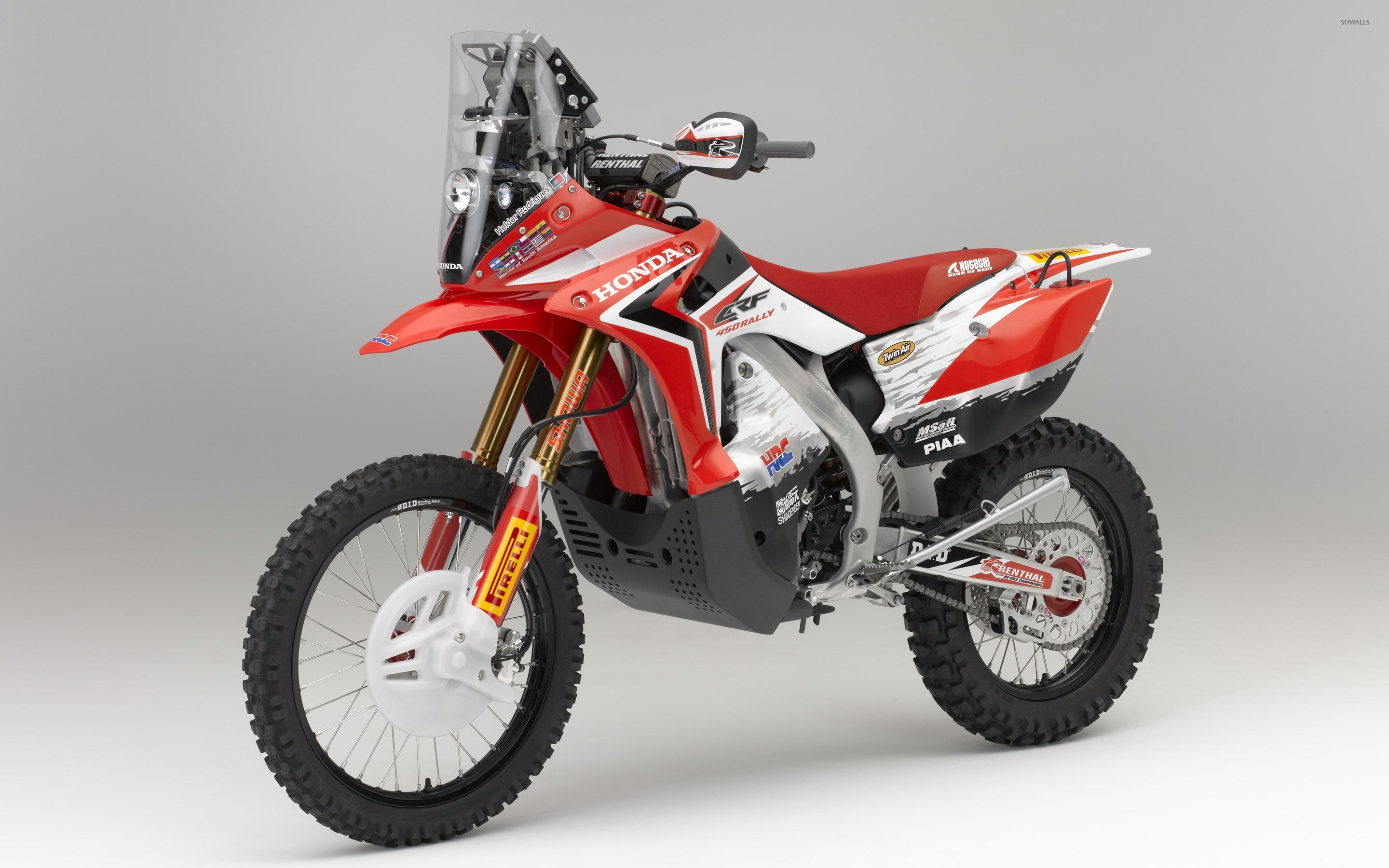 Honda CRF450R, Powerful dirtbike, Off-road mastery, Adrenaline rush, 2880x1800 HD Desktop