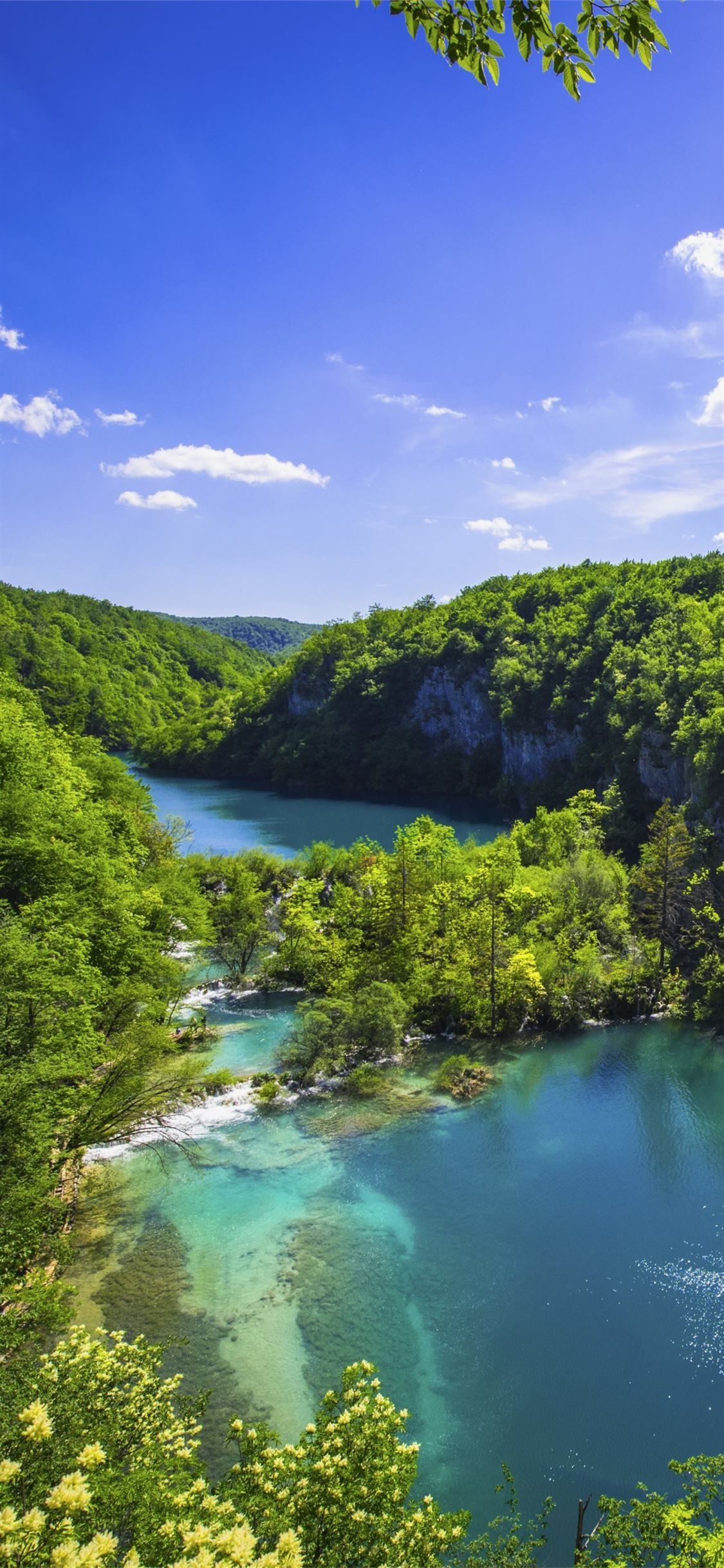 Plitvice Lakes National Park, Travels, Croatia, Beautiful places, 1130x2440 HD Handy