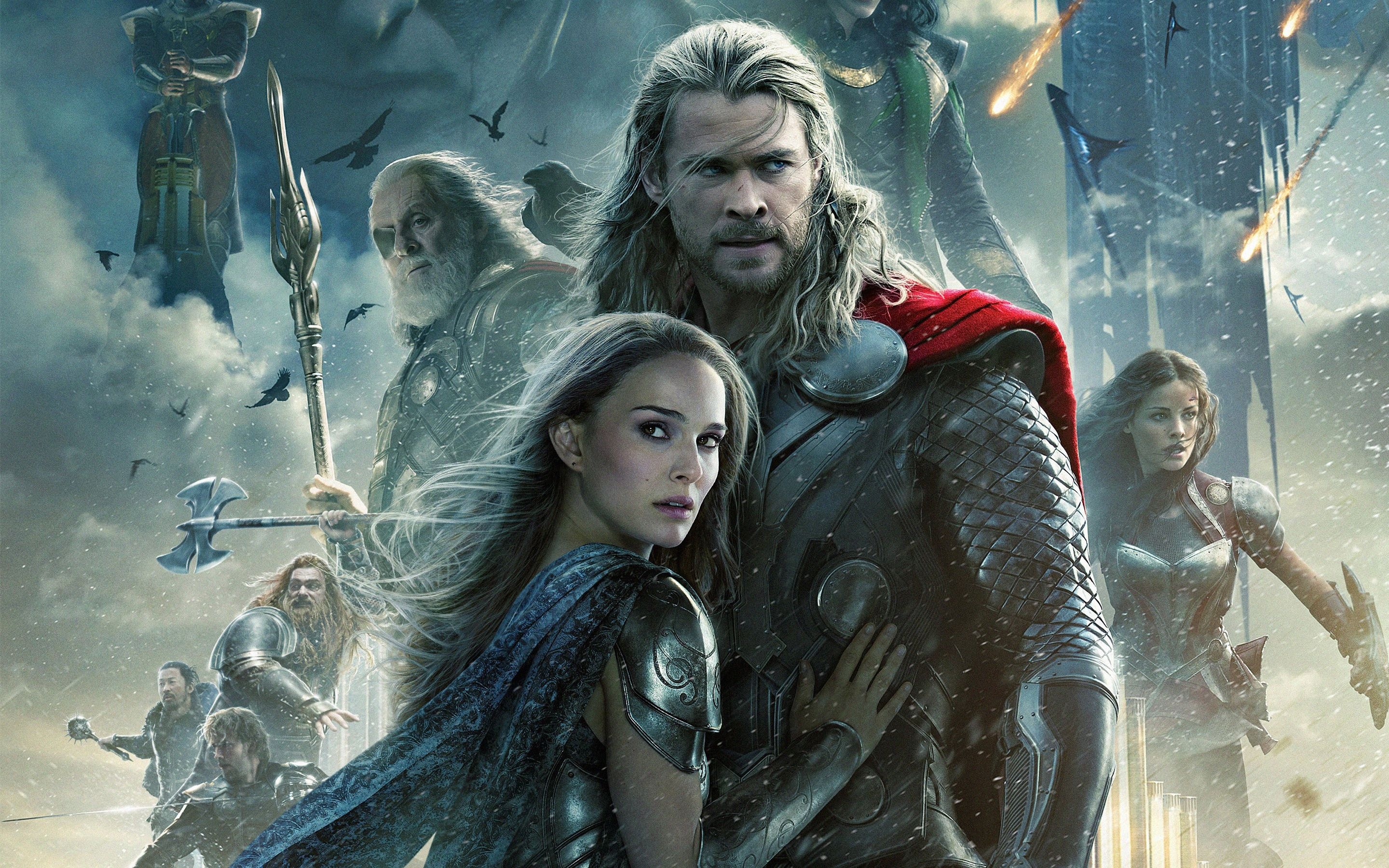 Female Mighty Thor, Natalie Portman, Thor, 4K, 2880x1800 HD Desktop