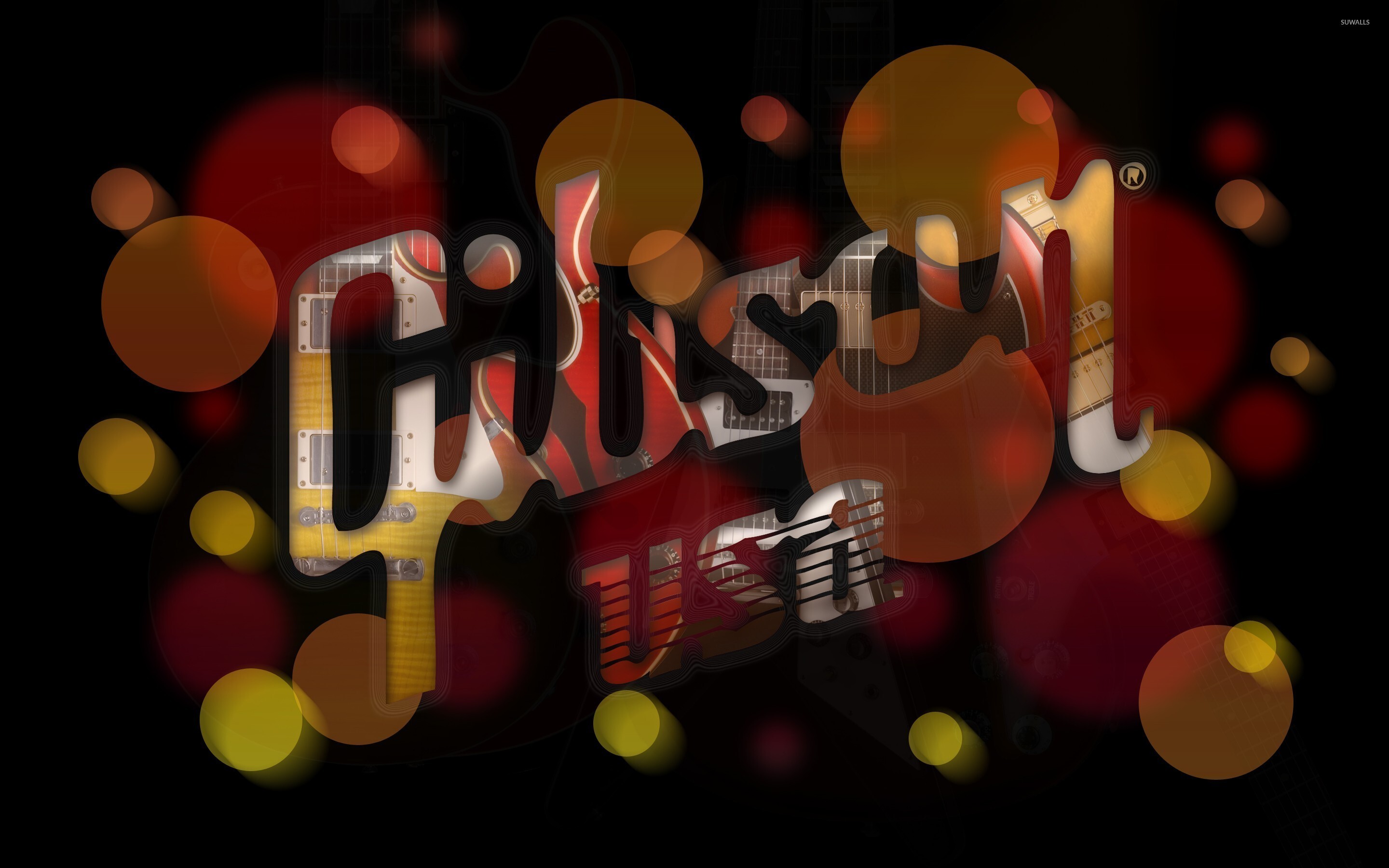 Gibson Guitar: An American Manufacturer Of Musical Instruments And Professional Audio Equipment. 2880x1800 HD Background.