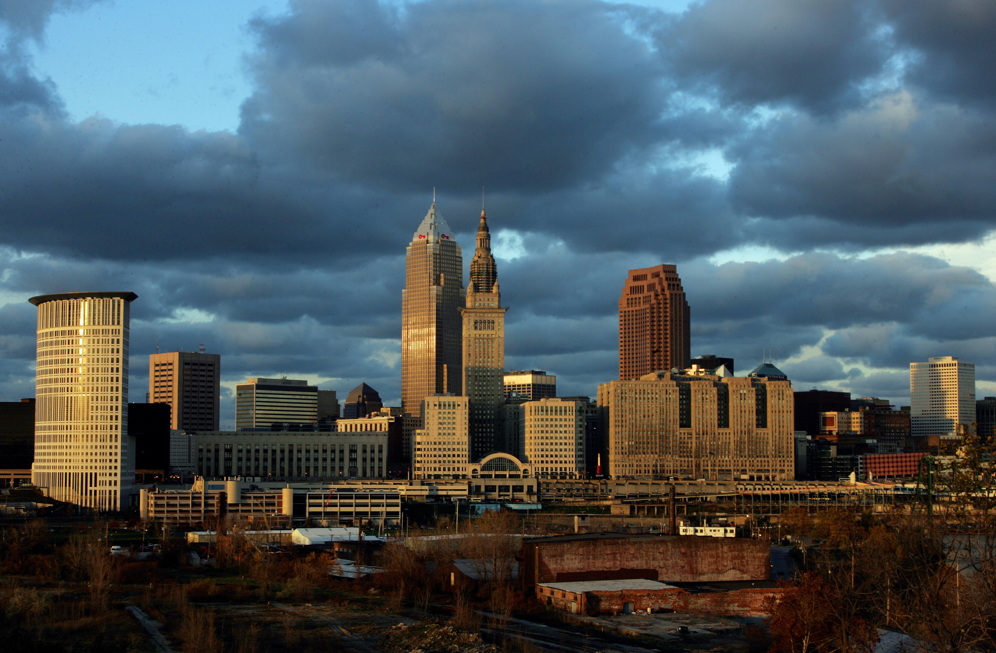 Cleveland skyline, Clevelanders' response, Twitter controversy, The Land, 3280x2160 HD Desktop
