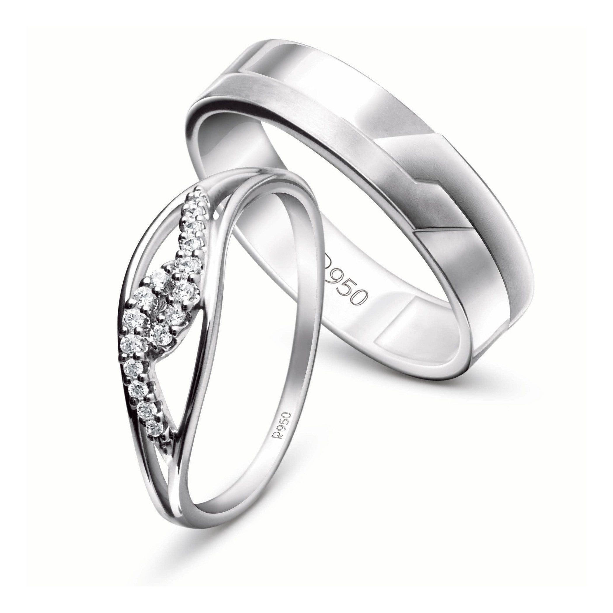 Platinum couple rings, Bonded forever, Jewelry design, Jeweloveus collection, 2100x2100 HD Phone