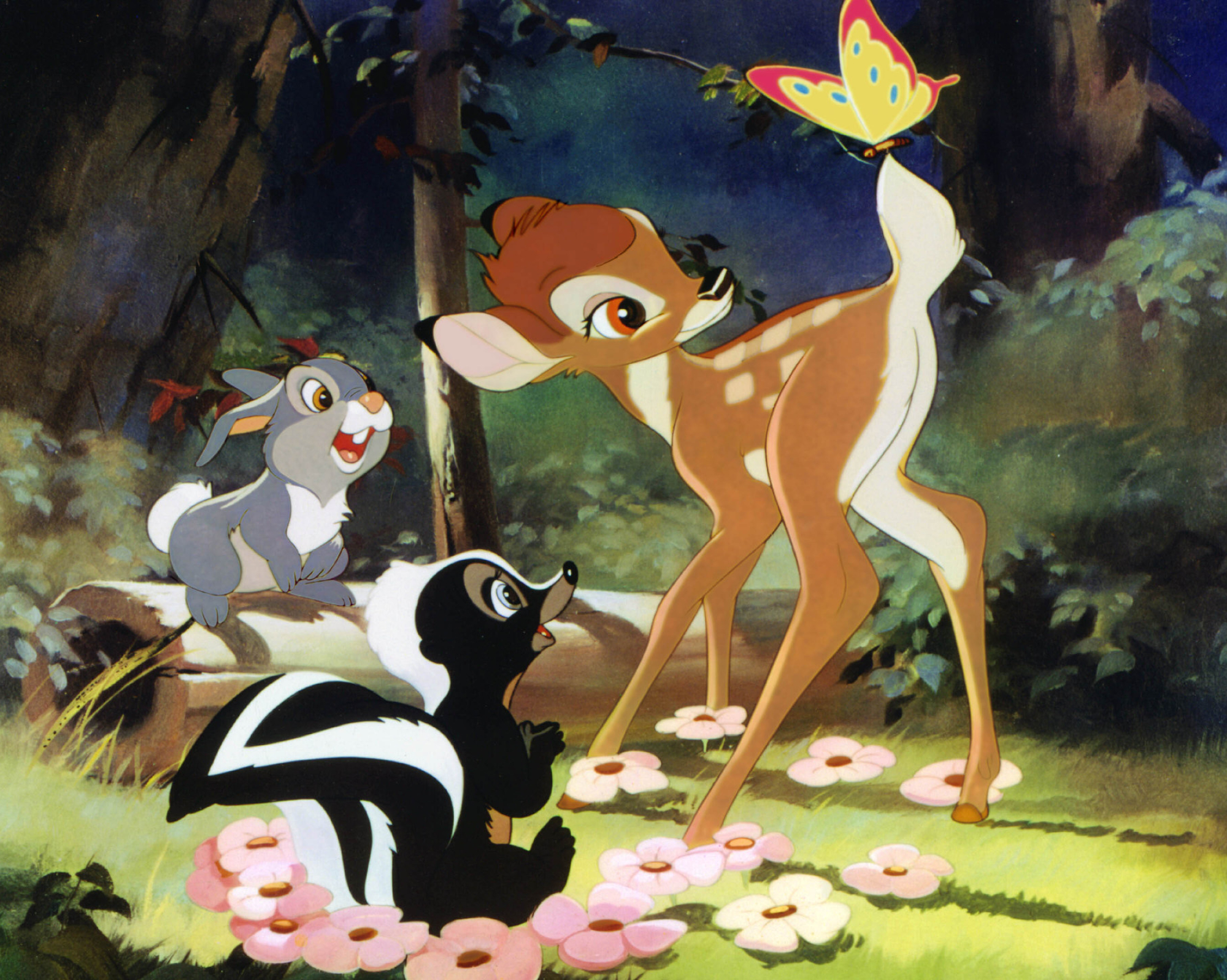 Bambi 1942 film, Directed by masters, Animated masterpiece, Artistic collaboration, 2000x1600 HD Desktop