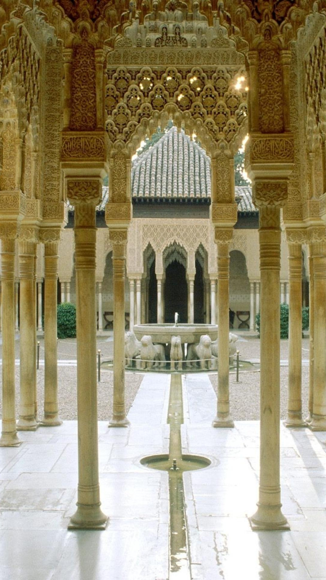 Alhambra, Travels, Spain, Granada, 1080x1920 Full HD Handy