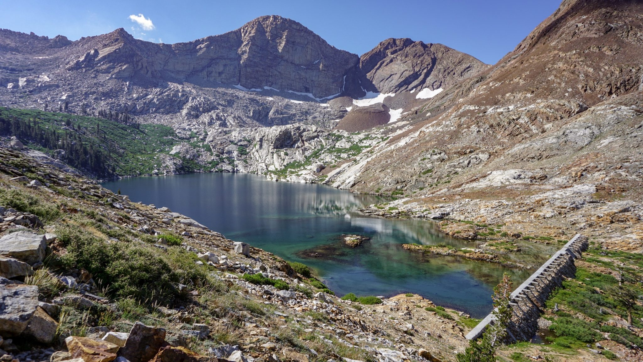 Lake Franklin adventure, Modern hiker's paradise, Nature's serenity, Peaceful retreat, 2050x1160 HD Desktop