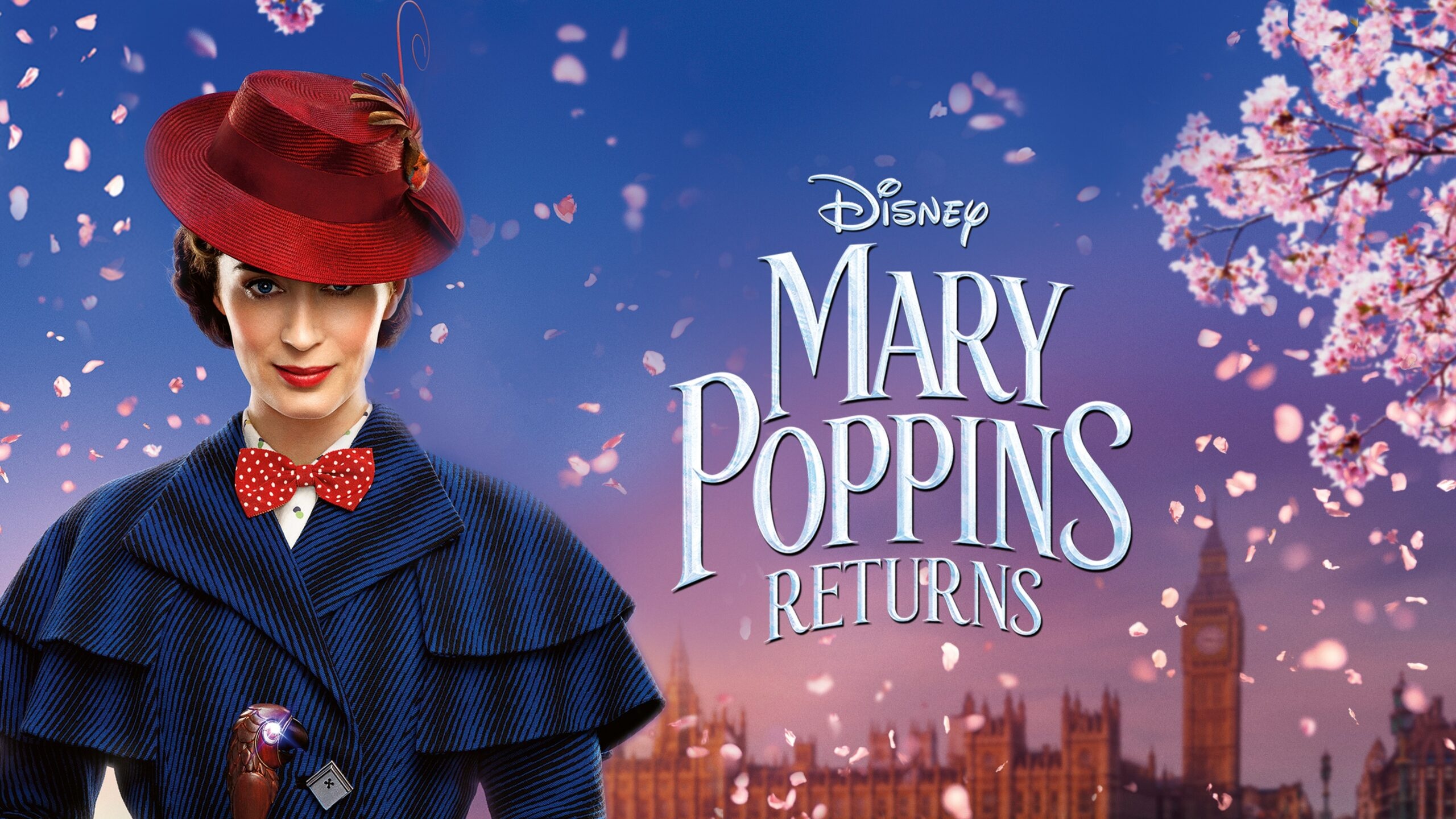 Mary Poppins Returns, 2018 Movie, Magical nanny, Fan art, 2560x1440 HD Desktop