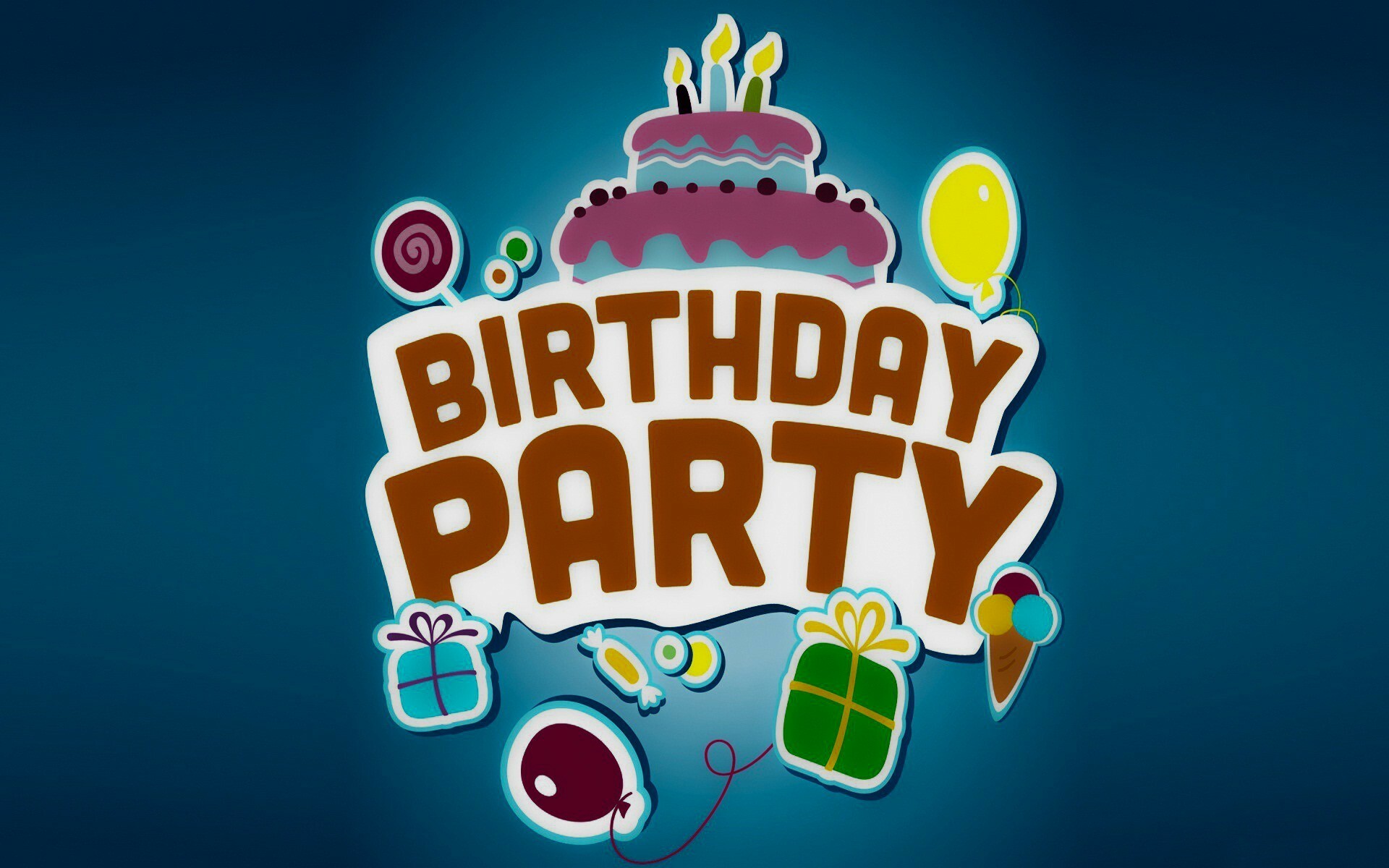 Birthday Party: A chance to celebrate, commemorate past years and what's to come and connect with friends. 1920x1200 HD Background.