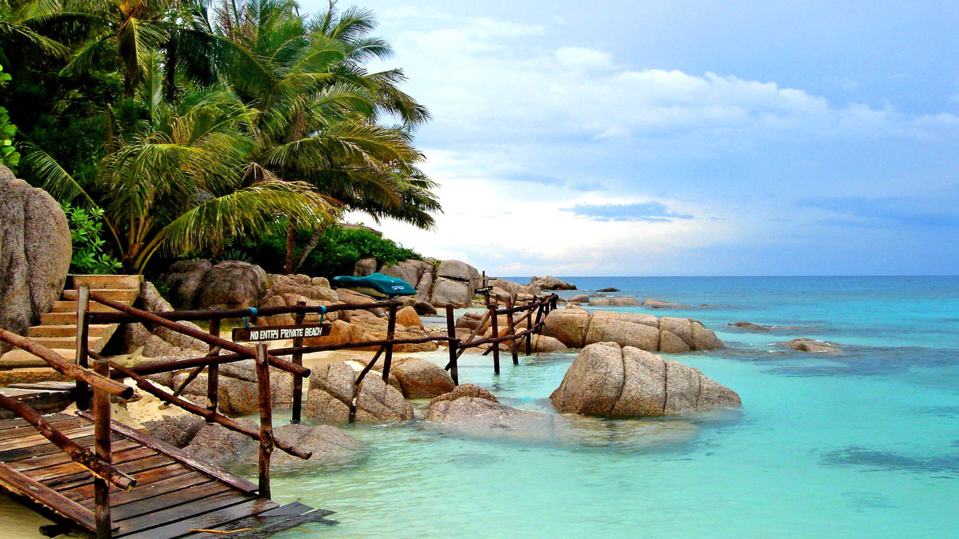 Private beach, Koh Tao island, Secluded paradise, Thailand travels, 1920x1080 Full HD Desktop