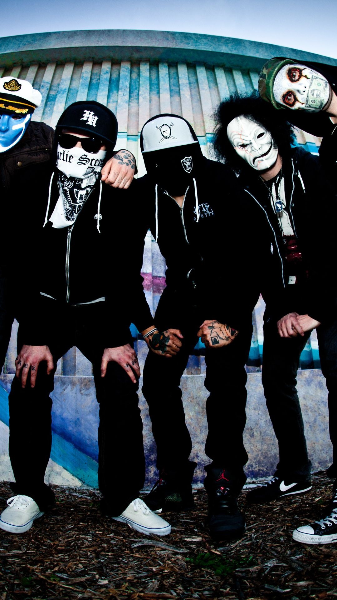 Hollywood Undead, Android Wallpapers, 1080x1920 Full HD Phone