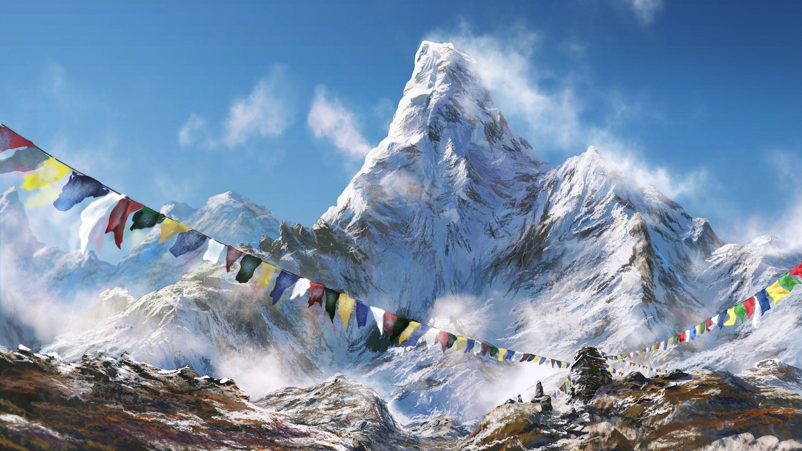 Great Himalayan National Park, Himalaya wallpapers, Serene backgrounds, India, 2560x1440 HD Desktop