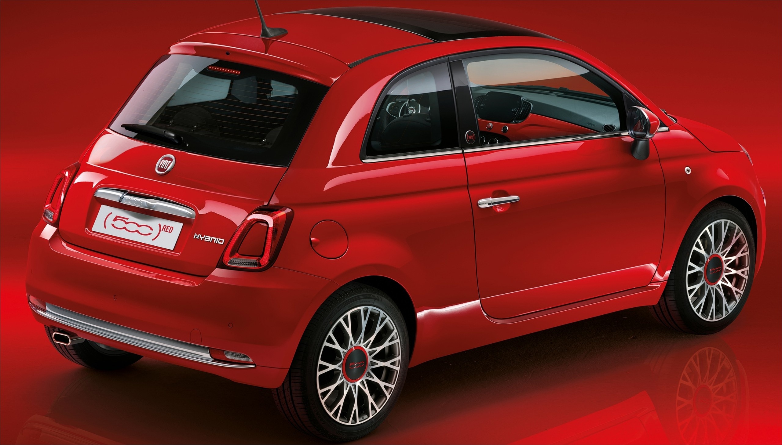 Fiat 500E, Leading electric car, EV success story, Green transportation, 2560x1460 HD Desktop