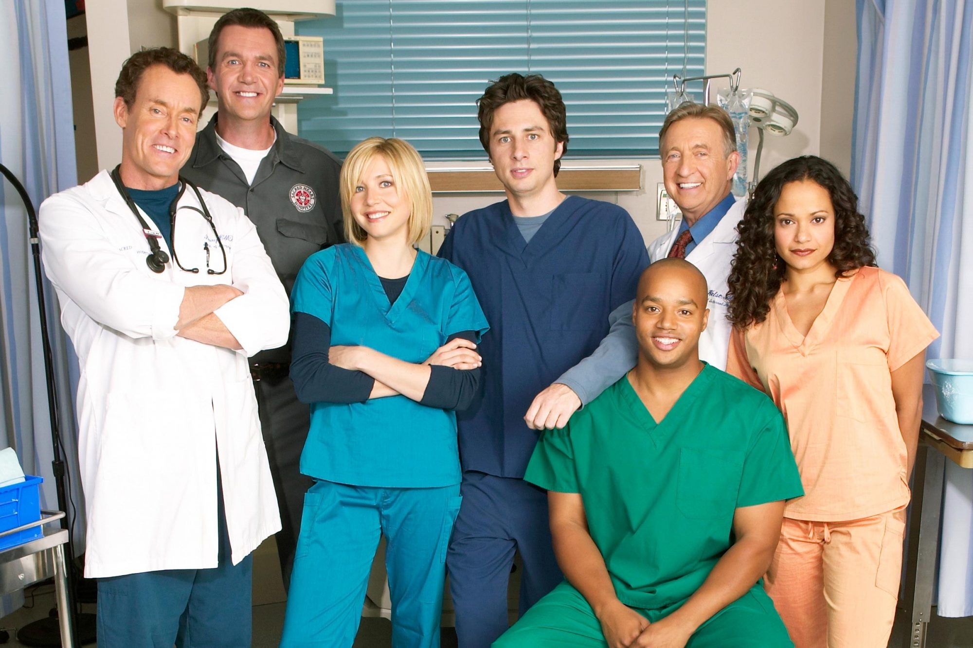 Scrubs (TV Series): Winner of a 2006 Peabody Award for the fifth season episode “My Way Home”. 2000x1340 HD Wallpaper.