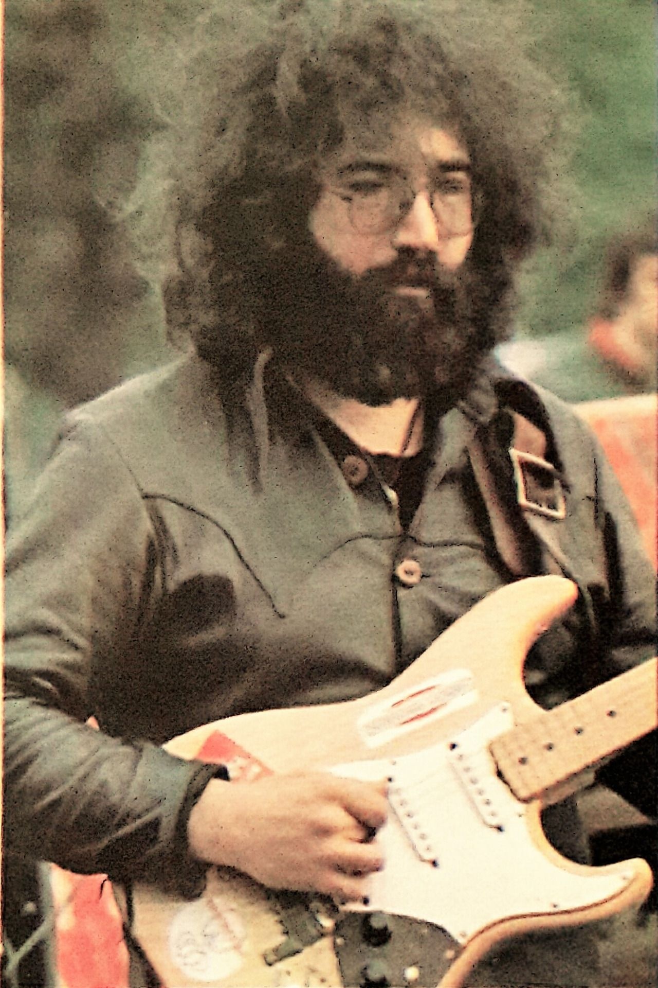 Grateful Dead: Jerry Garcia, Lead guitarist, The timeless song "How Sweet It Is (To Be Loved By You)". 1280x1920 HD Background.