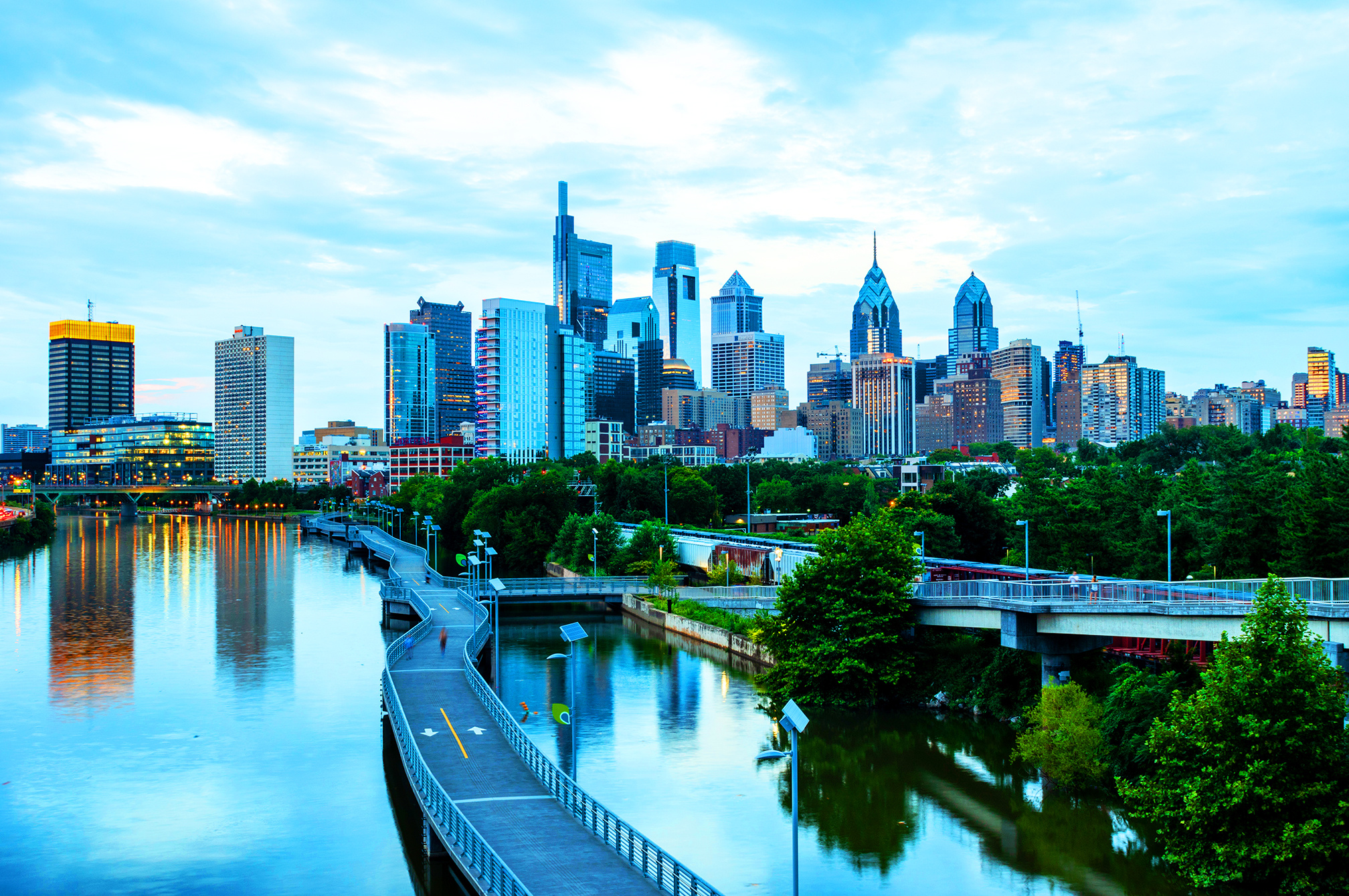 Philly Skyline, The Philly Taste, Bleisure traveller, Travels, 2020x1340 HD Desktop
