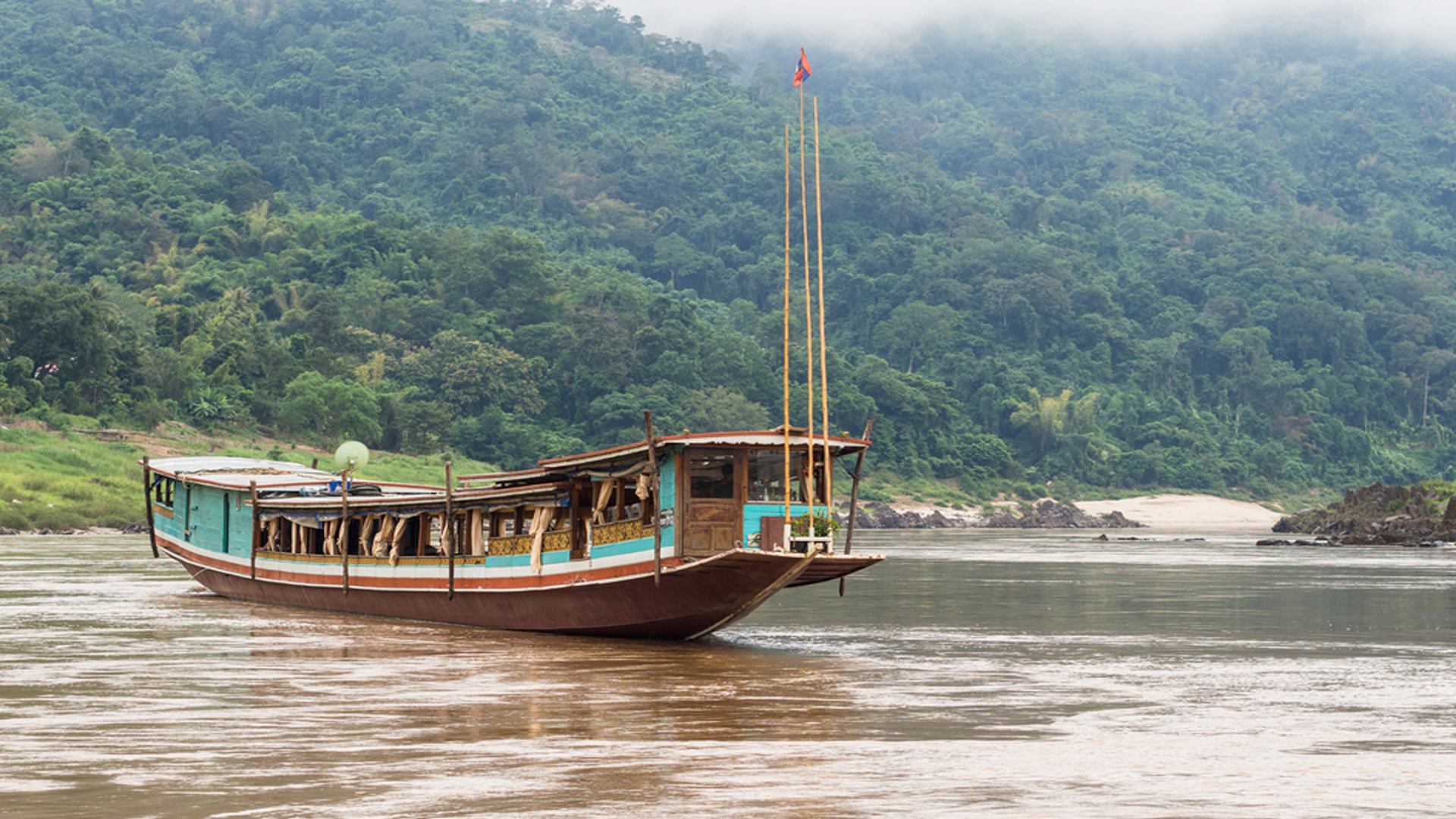 The Mekong River, legendary Mekong River, land blocked country, Amasia Travel, 1920x1080 Full HD Desktop