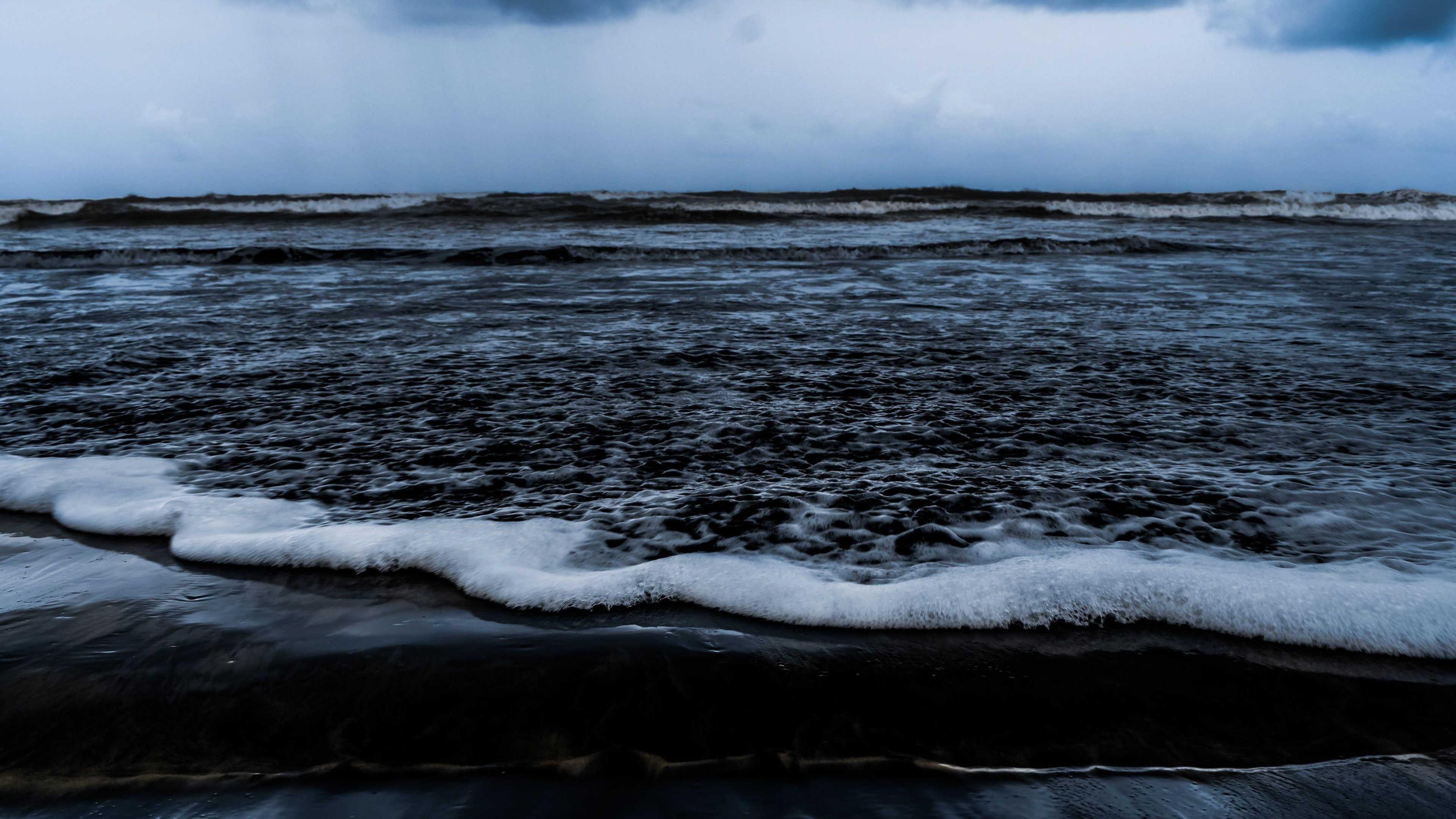 Beaufort Sea, Ocean, Waves, Coastline, 3840x2160 4K Desktop