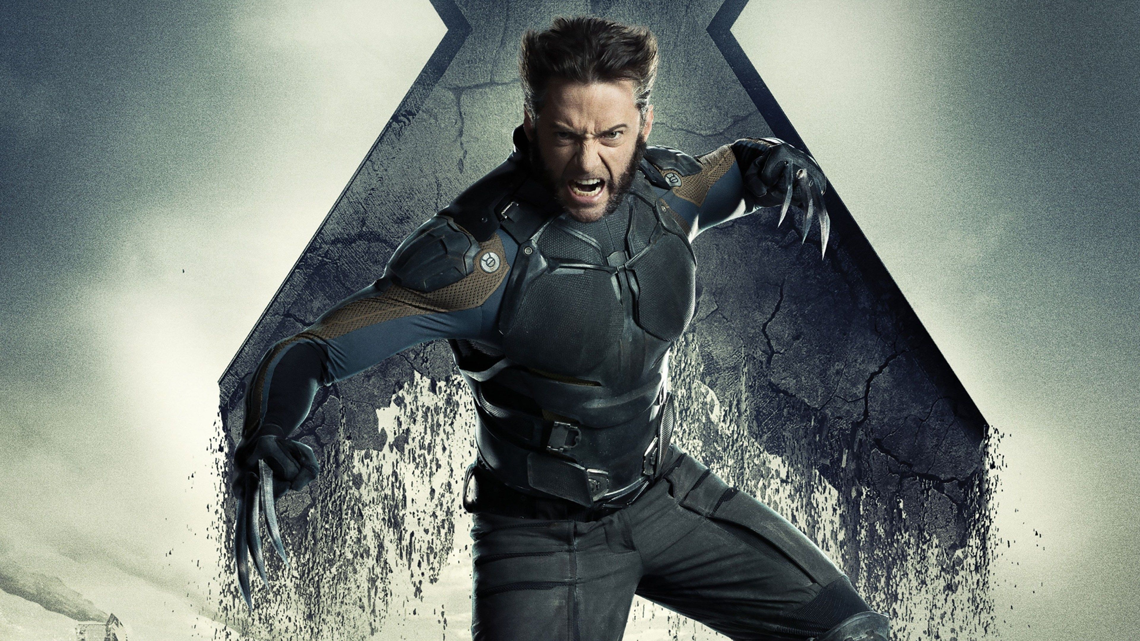 X-Men: Apocalypse, Hugh Jackman (Wolverine) Wallpaper, 3840x2160 4K Desktop