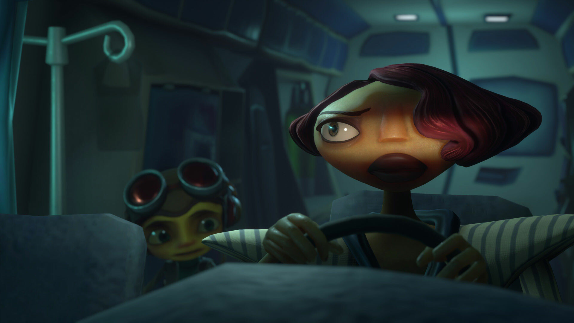 Psychonauts 2: An action-platformer, Double Fine. 1920x1080 Full HD Background.