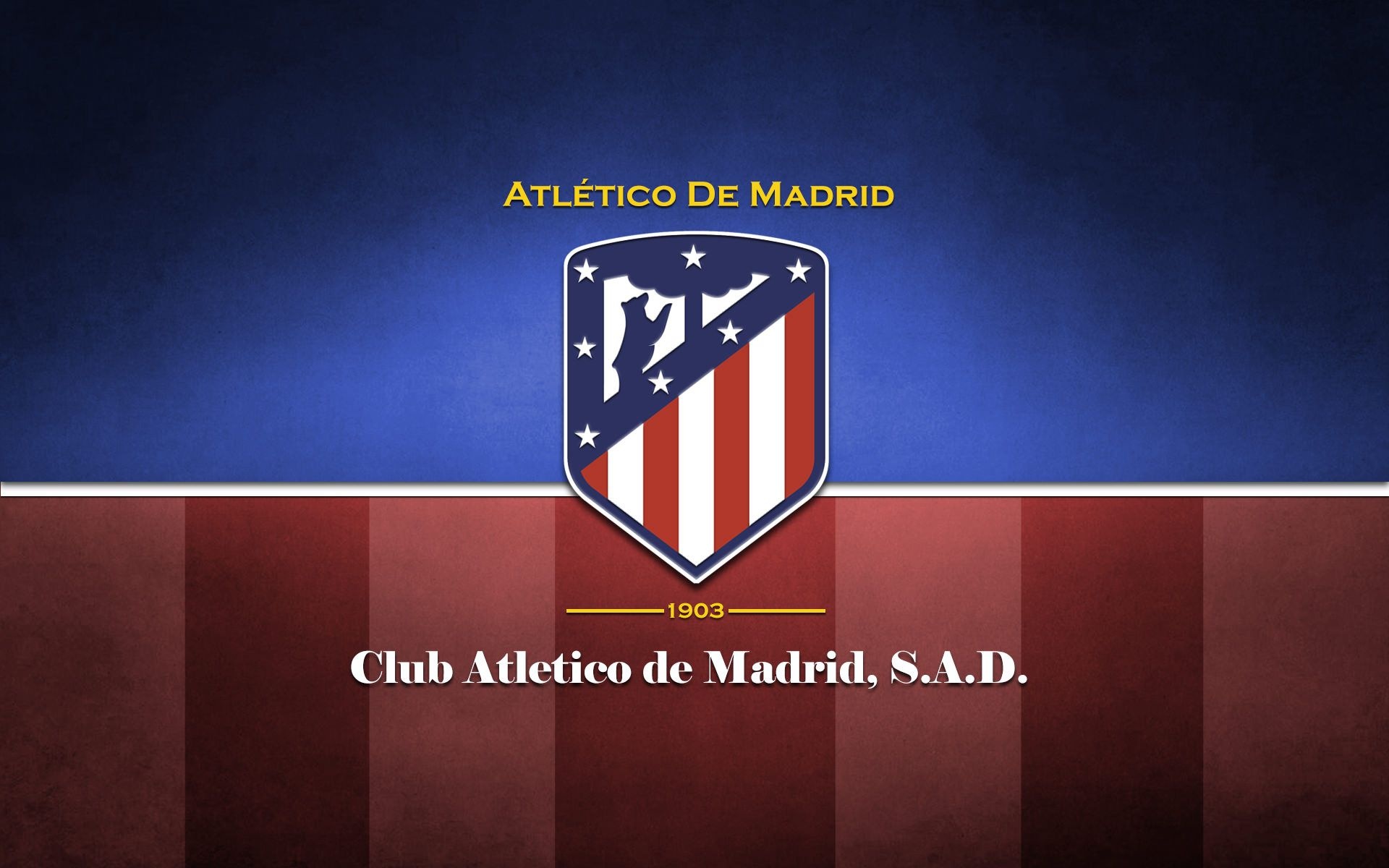 Atletico Madrid: The club won the Campeonato del Centro three times during the 1920s. 1920x1200 HD Background.