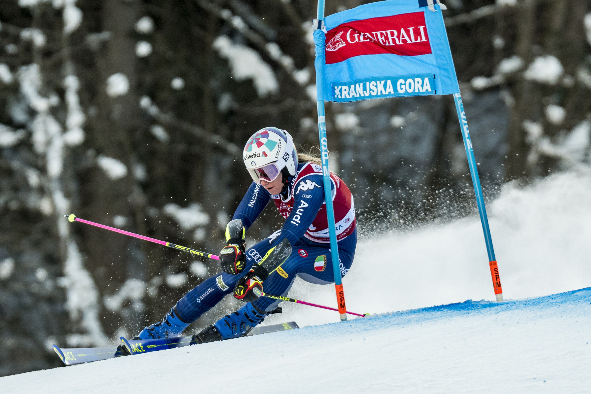 Marta Bassino, Giant slalom victory, Kranjska Gora triumph, 2050x1370 HD Desktop