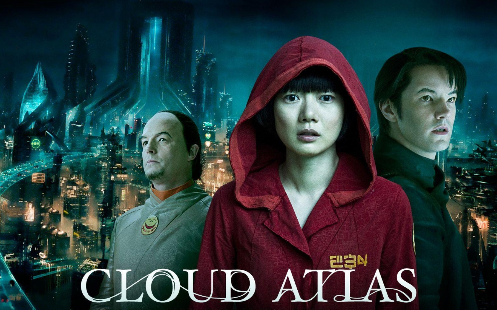 Cloud Atlas: Tom Tykwer directed the 1936, 1973, and 2012 segments. 1920x1200 HD Background.