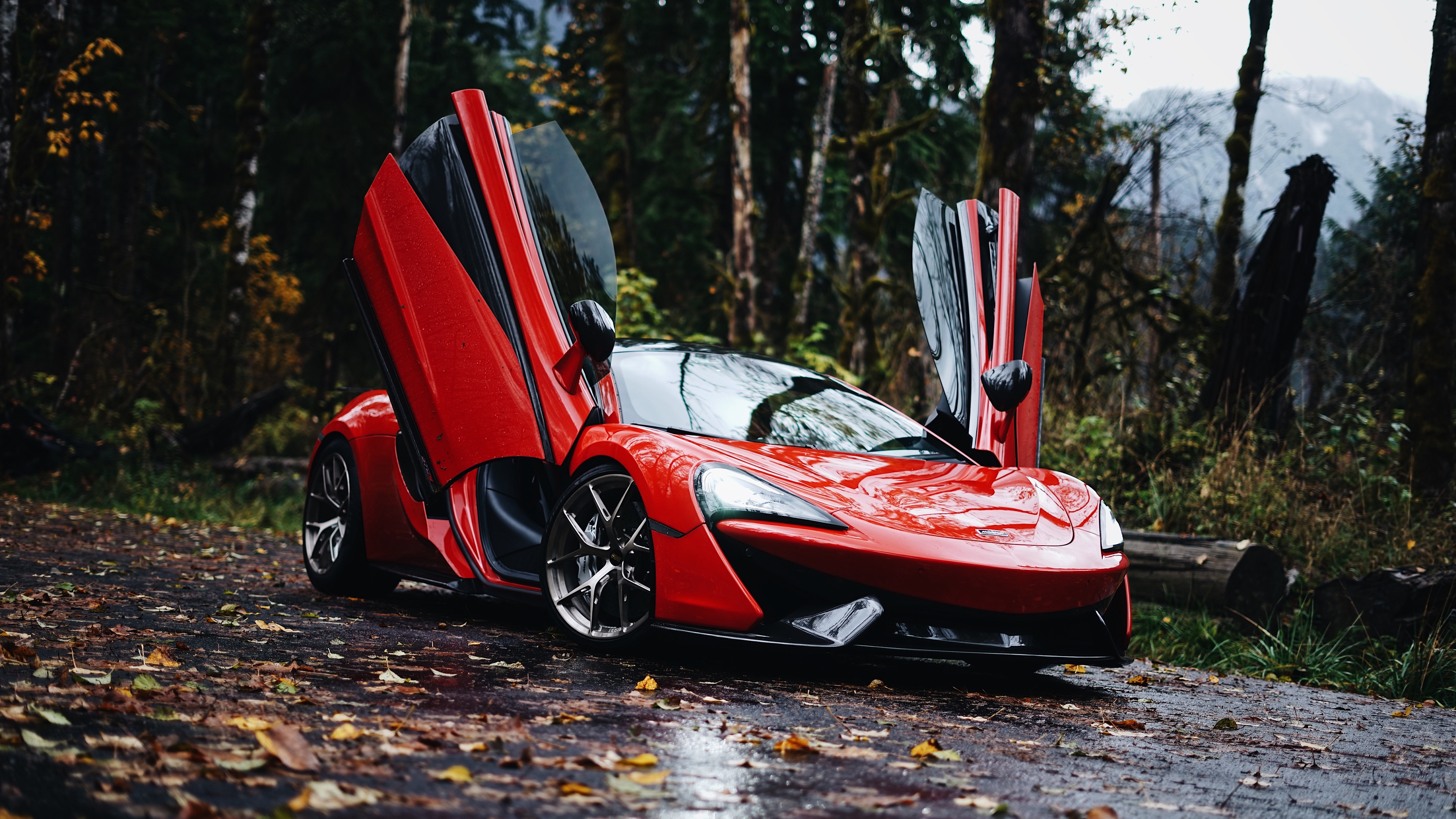 McLaren 570S, HD wallpapers, High-performance supercar, Stunning visuals, 3840x2160 4K Desktop