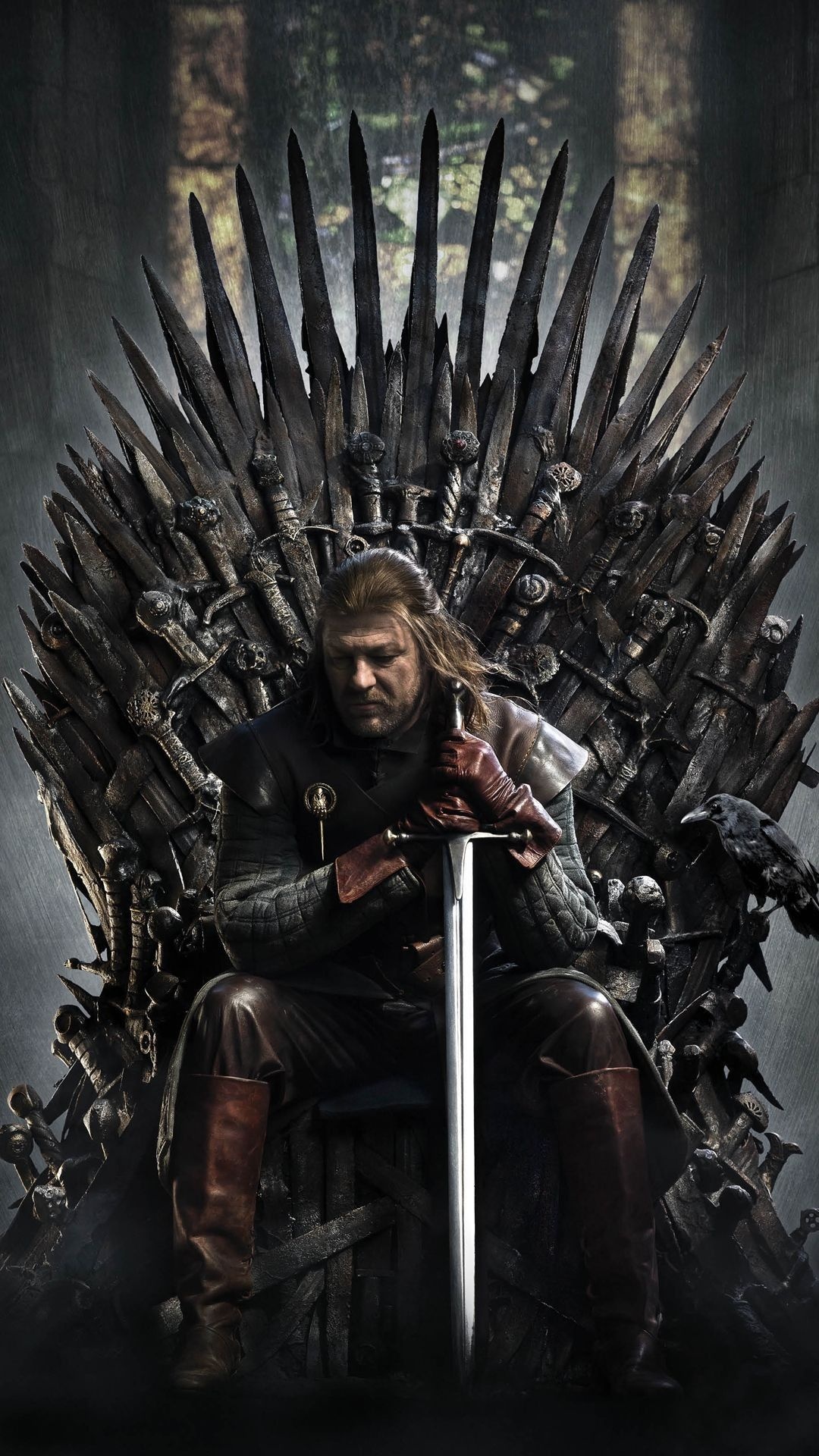 Iron Throne, TV Shows, Game of Thrones, Ned Stark, 1080x1920 Full HD Phone