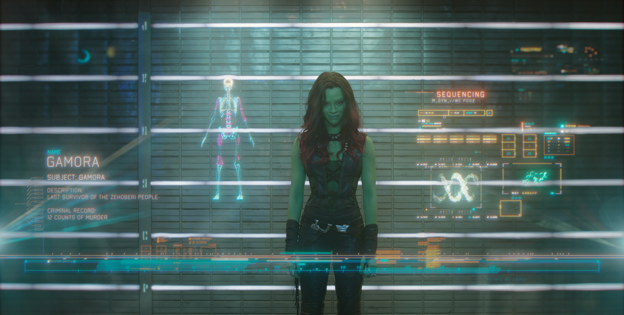 Zoe Saldana, Guardians Of The Galaxy, Movies, Guardians of the Galaxy movie images, 2140x1080 HD Desktop