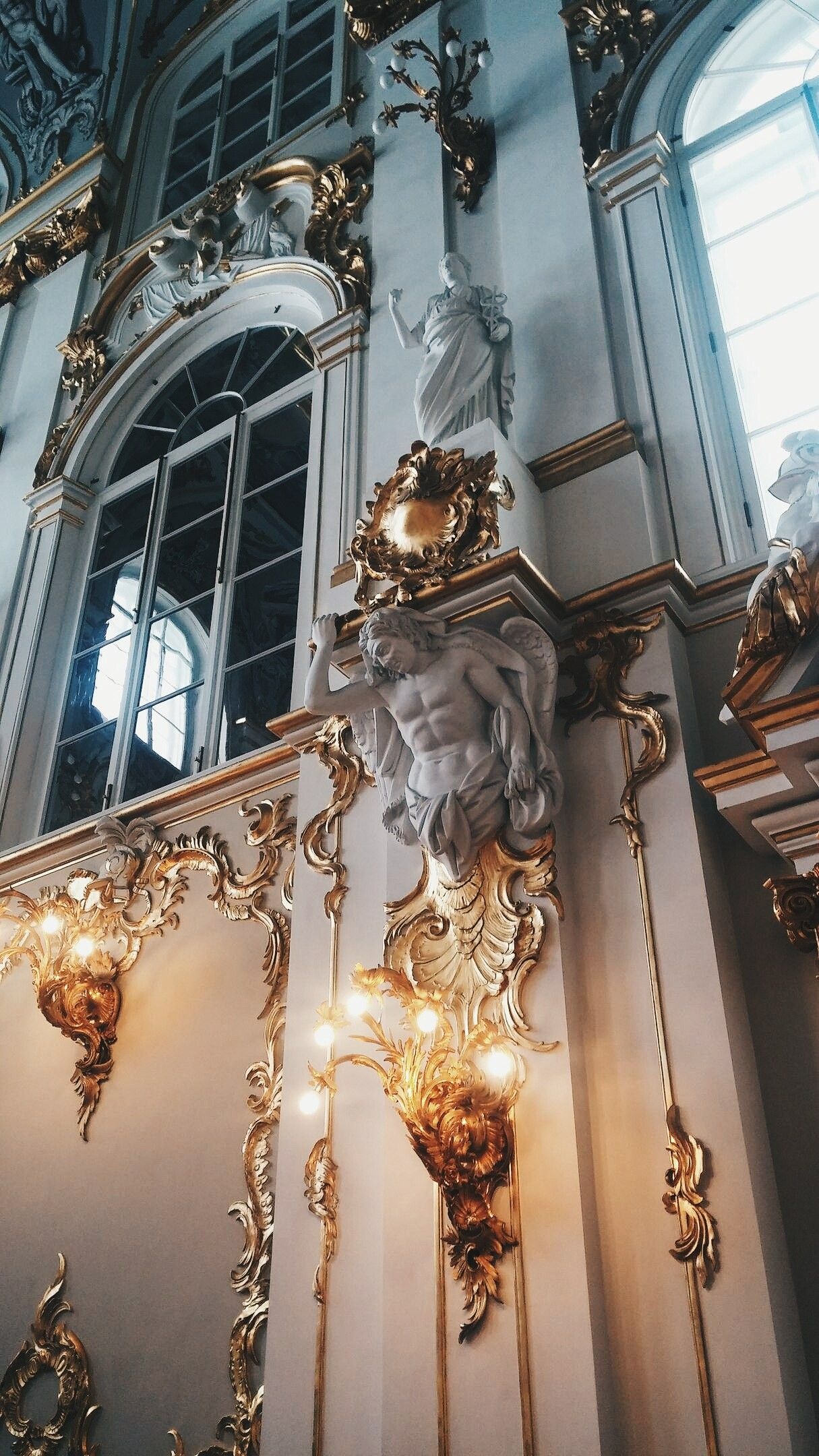 Hermitage Museum, Baroque architecture, Aesthetic wallpapers, Love Becca, 1220x2160 HD Phone