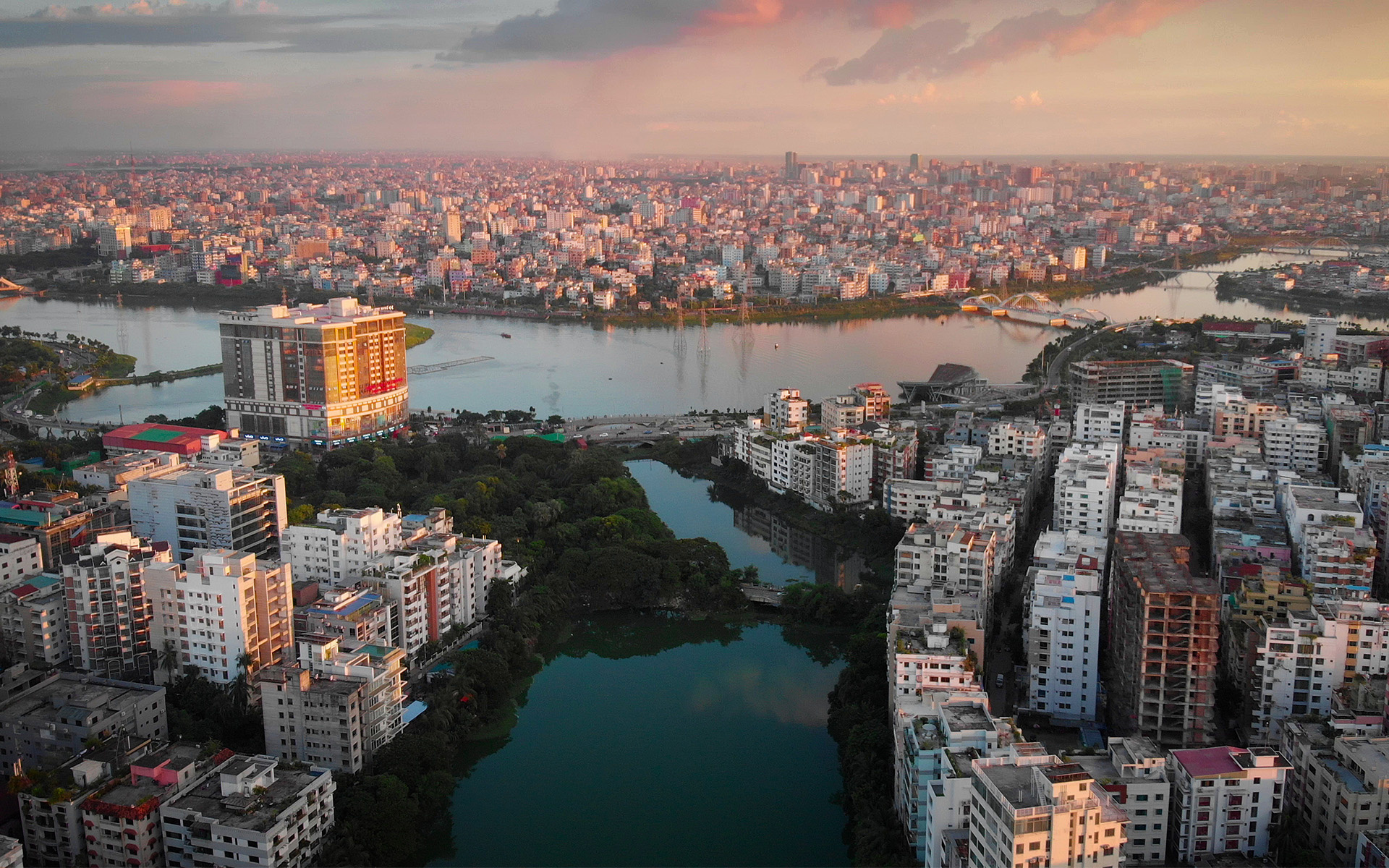 Dhaka city, Bangladesh travels, HSBC international business guide, 1920x1200 HD Desktop