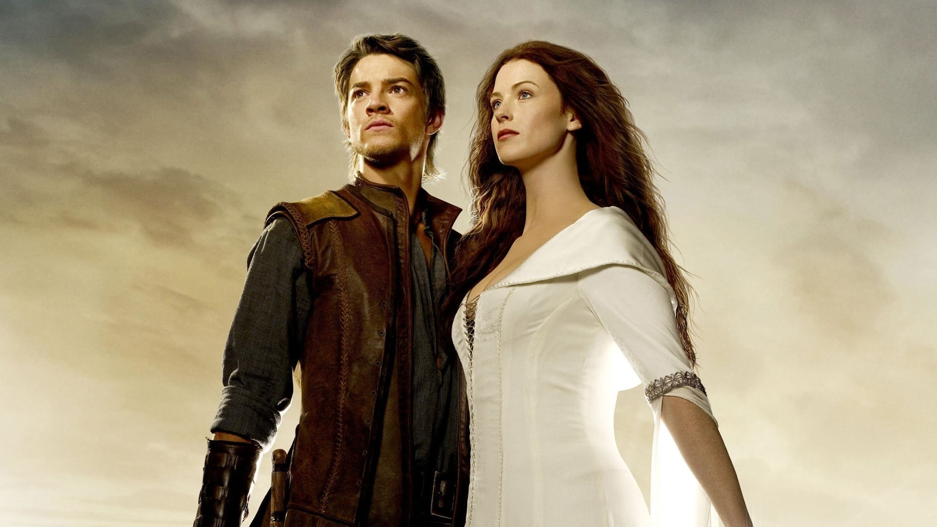 Legend of the Seeker (TV Series): The Mother Confessor and the Seeker of the Truth - the main couple of the show. 1920x1080 Full HD Background.