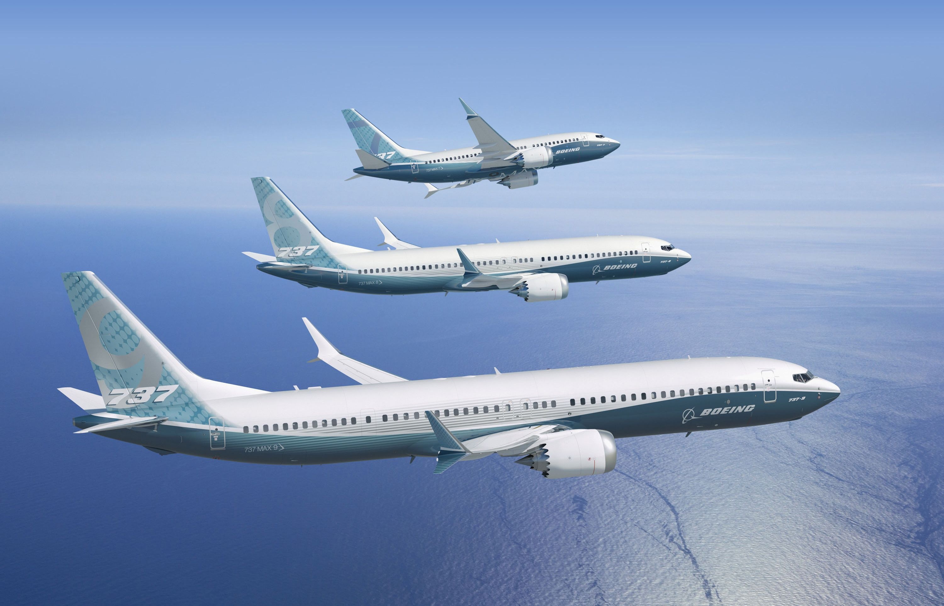 Boeing 737 MAX, Top-quality wallpapers, 3000x1930 HD Desktop