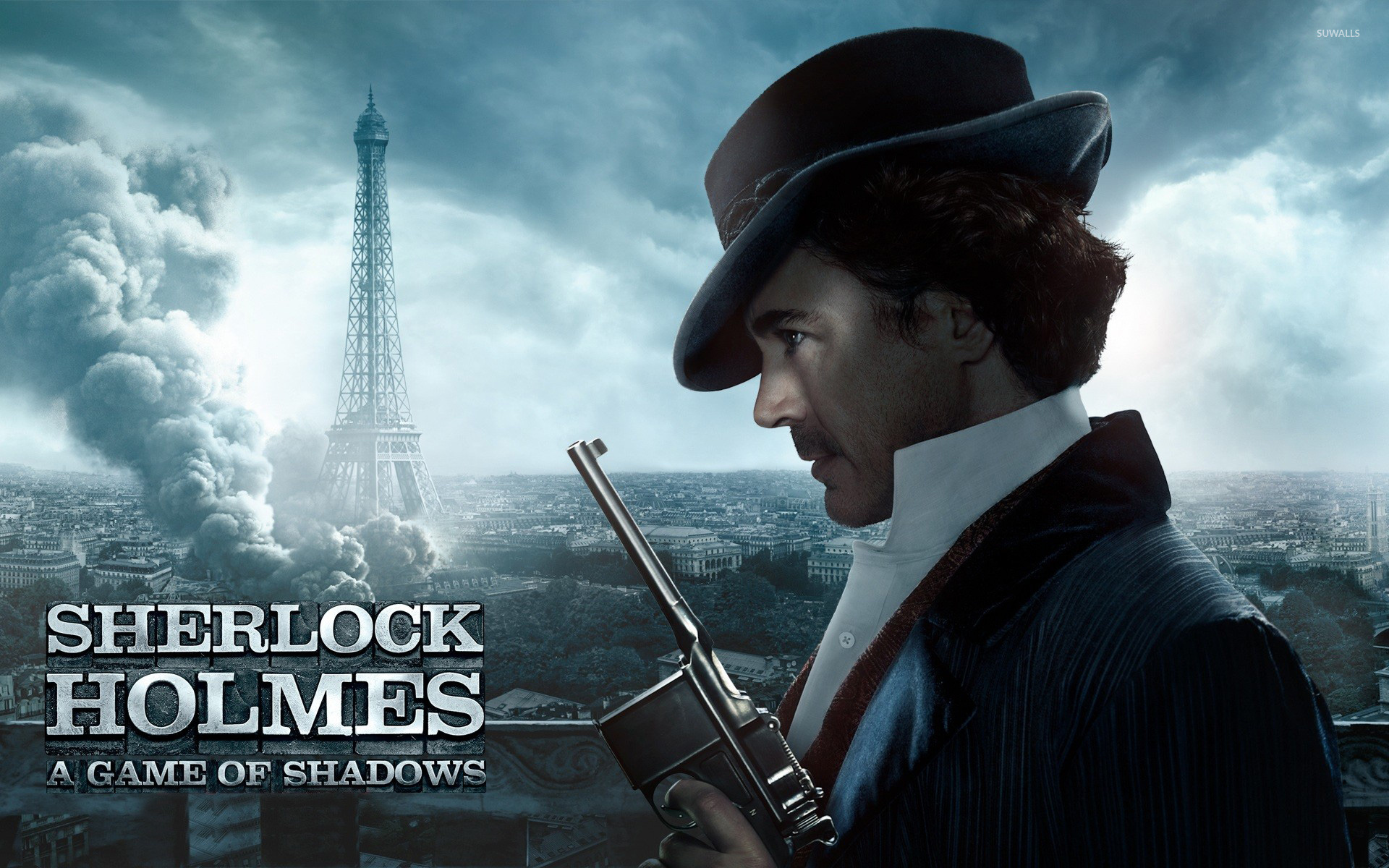 Sherlock Holmes movie, Sherlock Holmes: A Game of Shadows 2, Movie wallpaper, Intriguing plot, 1920x1200 HD Desktop
