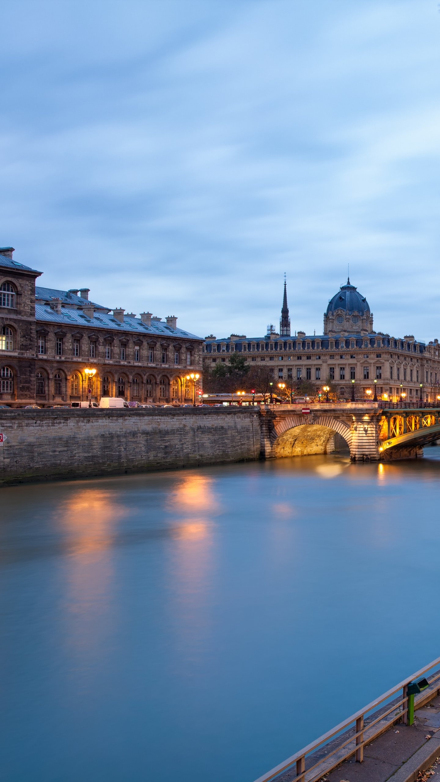 Seine River, Paris, Man Made, 1440x2560 HD Handy